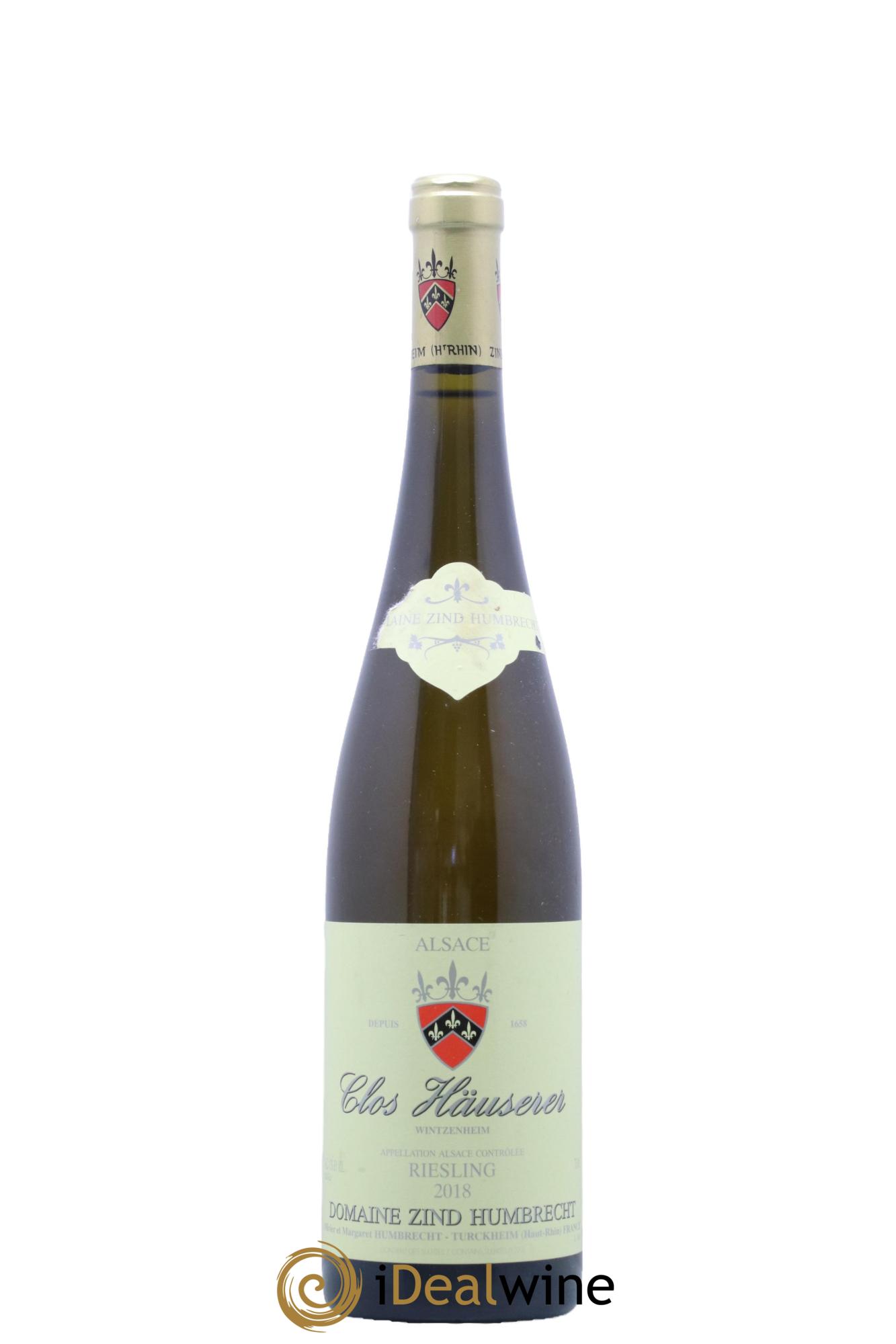 Alsace Riesling Clos Hauserer Zind-Humbrecht (Domaine) 2018 - Lotto di 1 bottiglia - 0