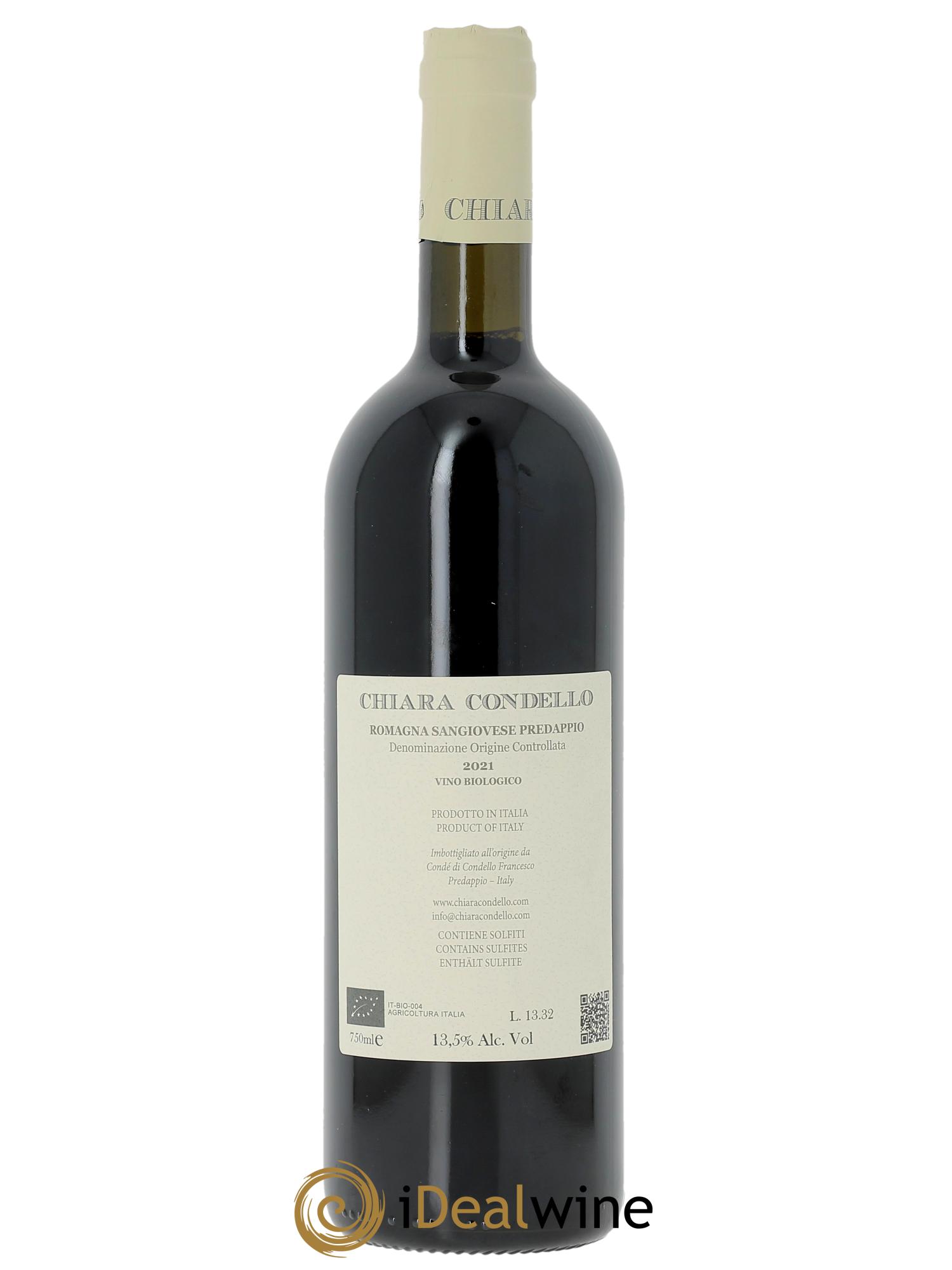 Sangiovese di Romagna Predappio DOC Chiara Condello  2021 - Lot of 1 bottle - 1