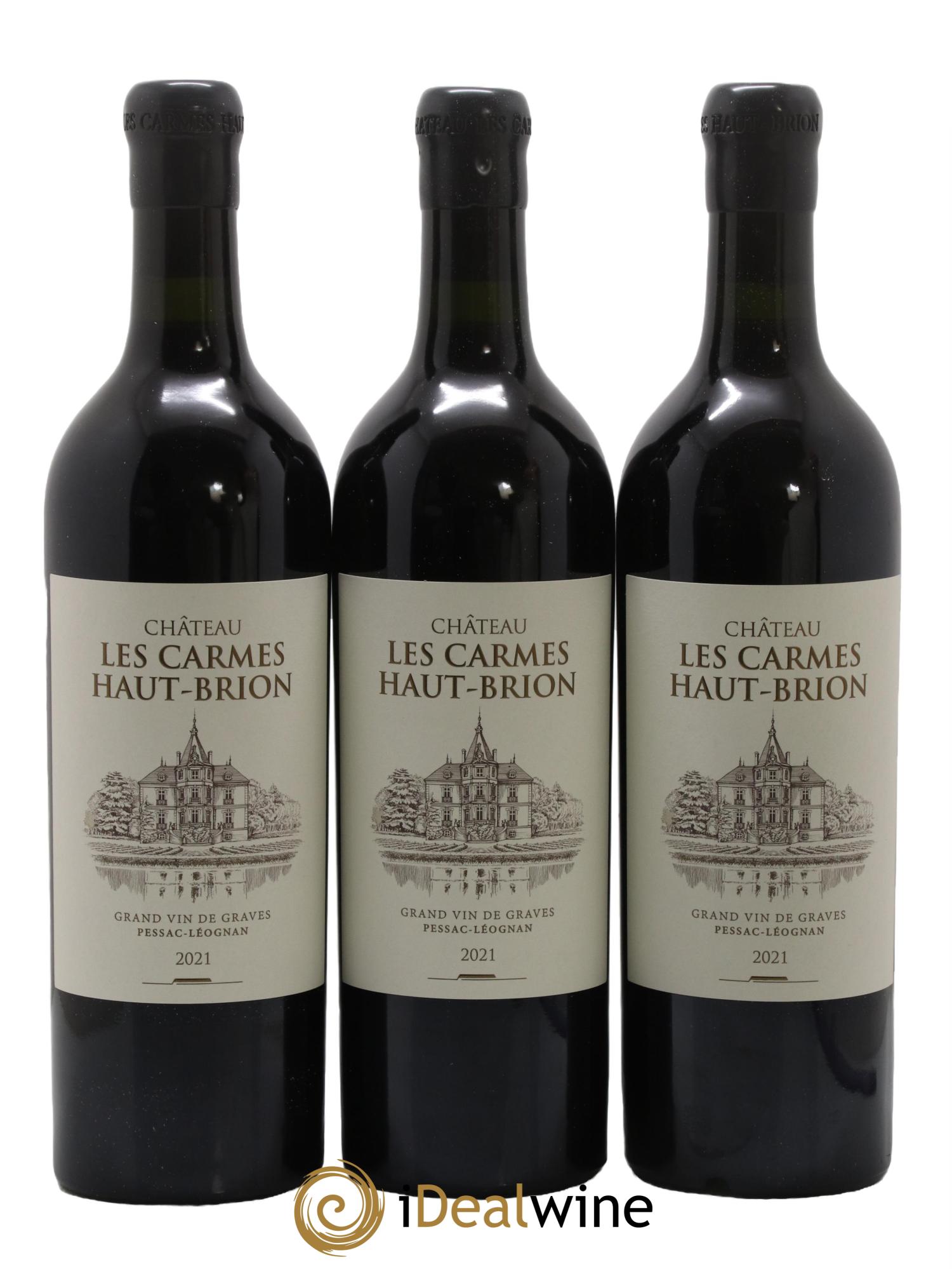 Château Les Carmes Haut-Brion 2021 - Lot de 6 bouteilles - 1