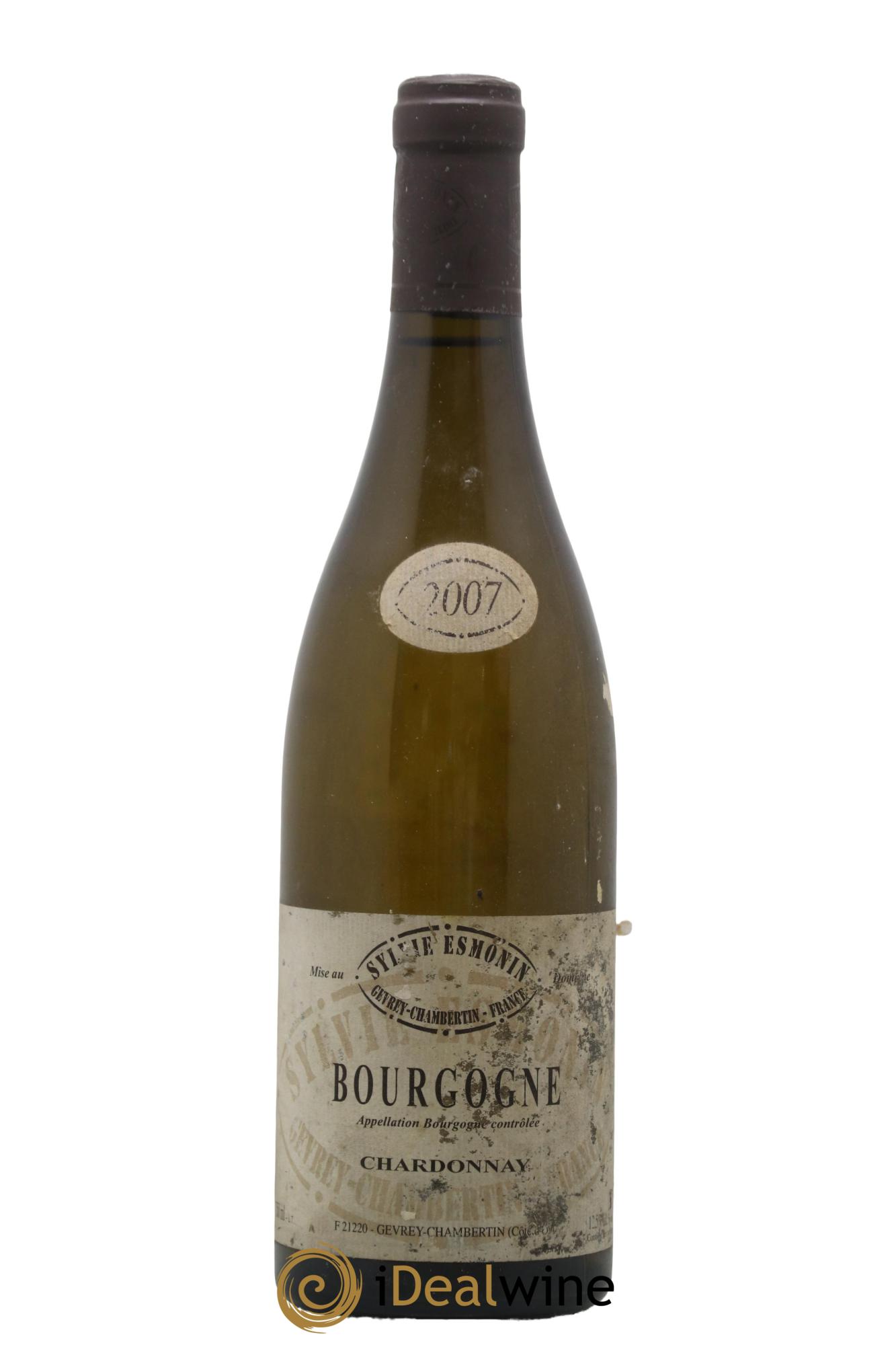 Bourgogne Chardonnay Sylvie Esmonin 2007 - Posten von 1 Flasche - 0