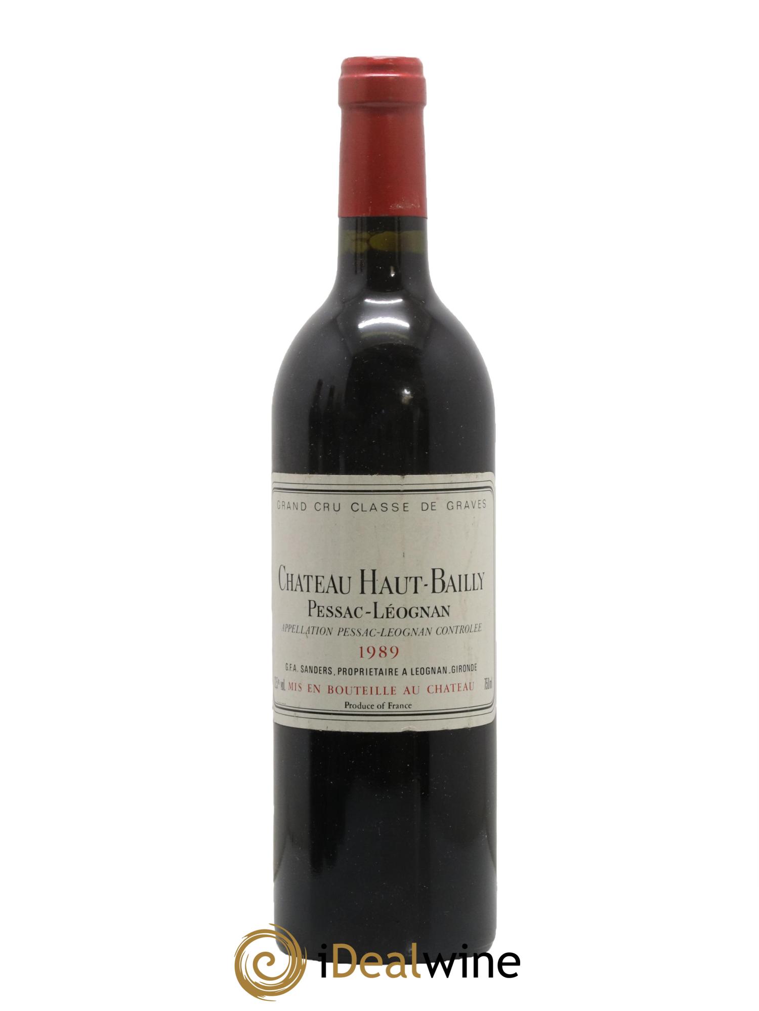 Château Haut-Bailly Cru Classé de Graves 1989 - Lotto di 1 bottiglia - 0