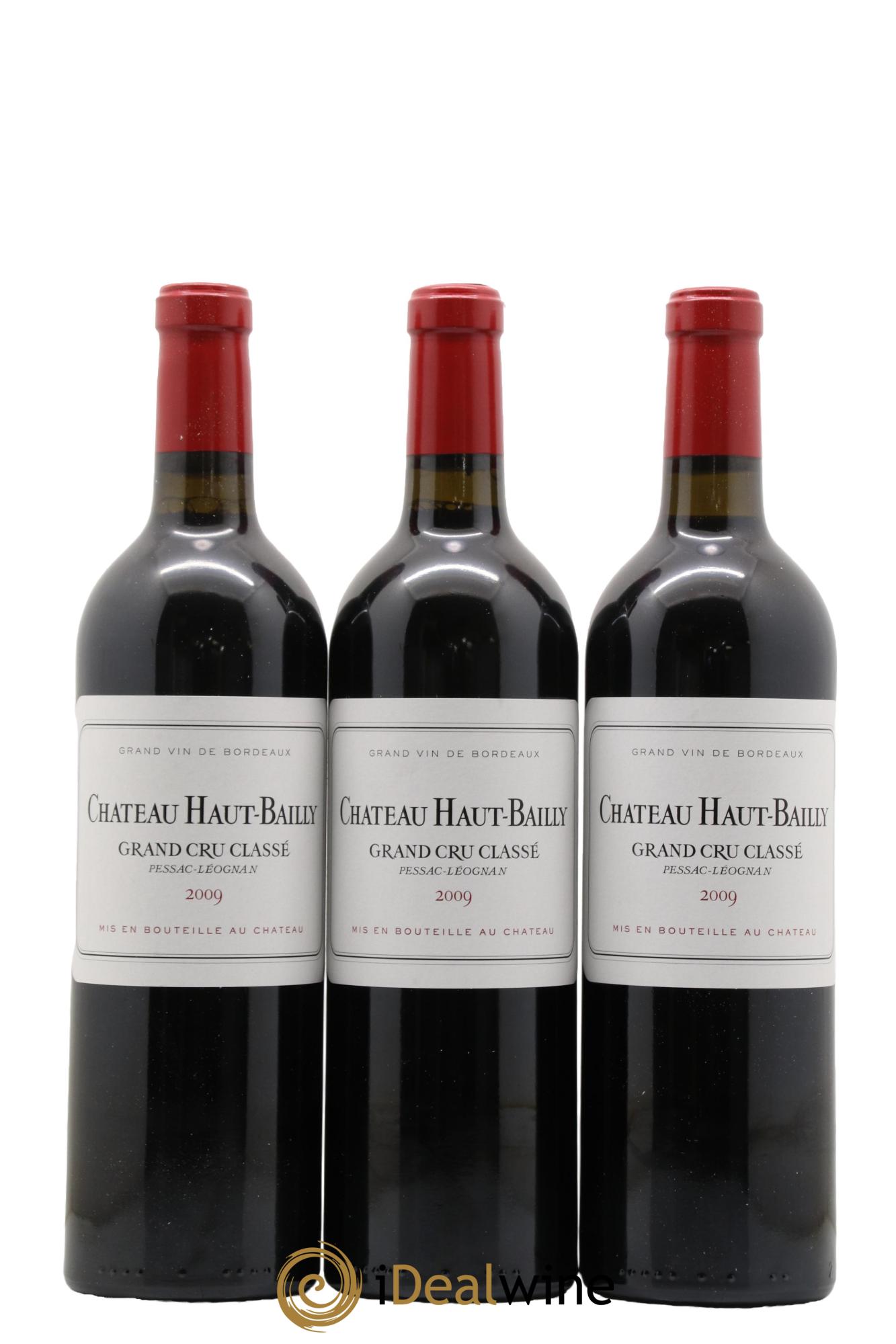 Château Haut-Bailly Cru Classé de Graves 2009 - Lot de 12 bouteilles - 1