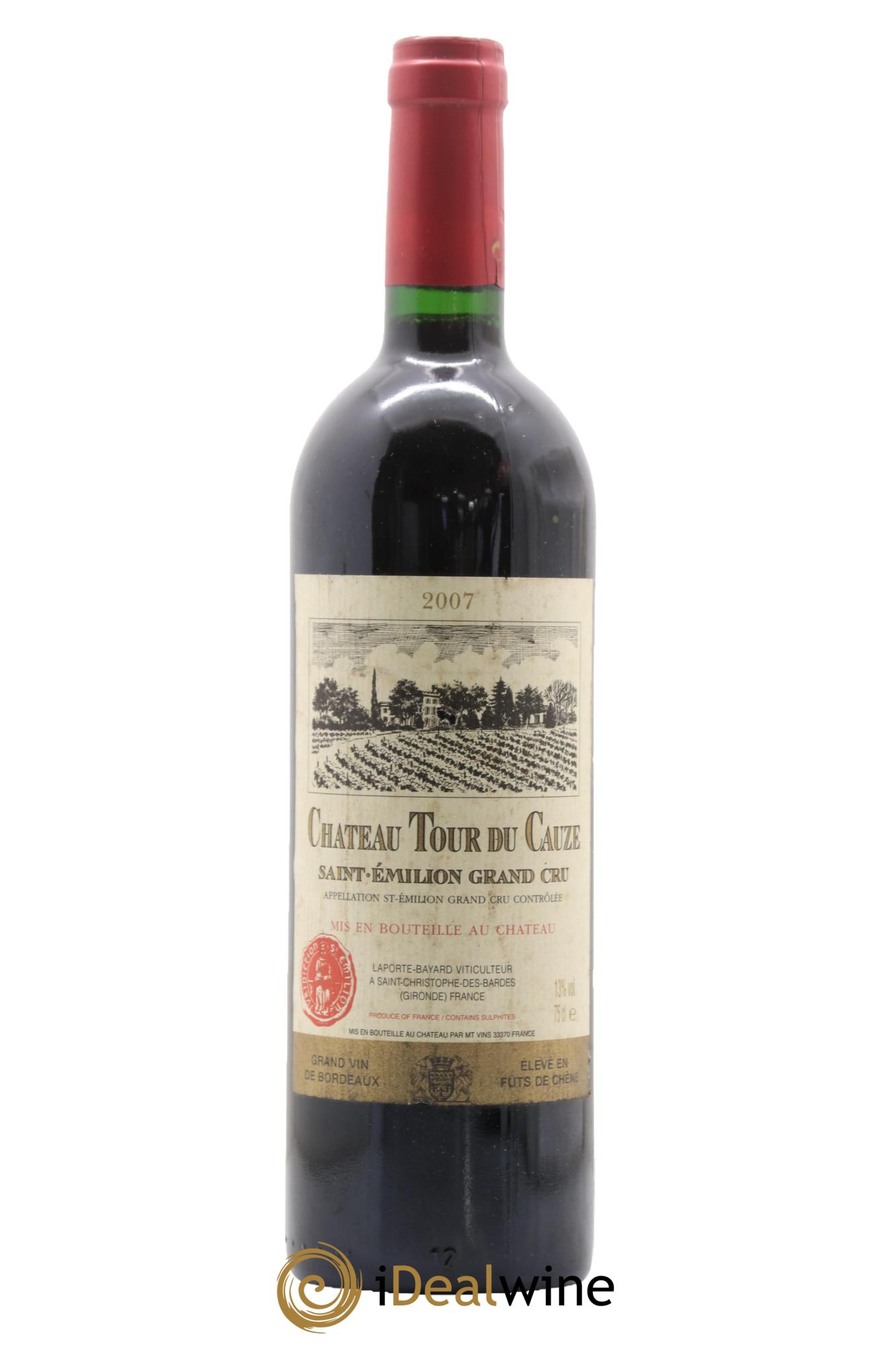 Saint-Émilion Grand Cru Château Tour du Cauze 2007 - Lot of 1 bottle - 0