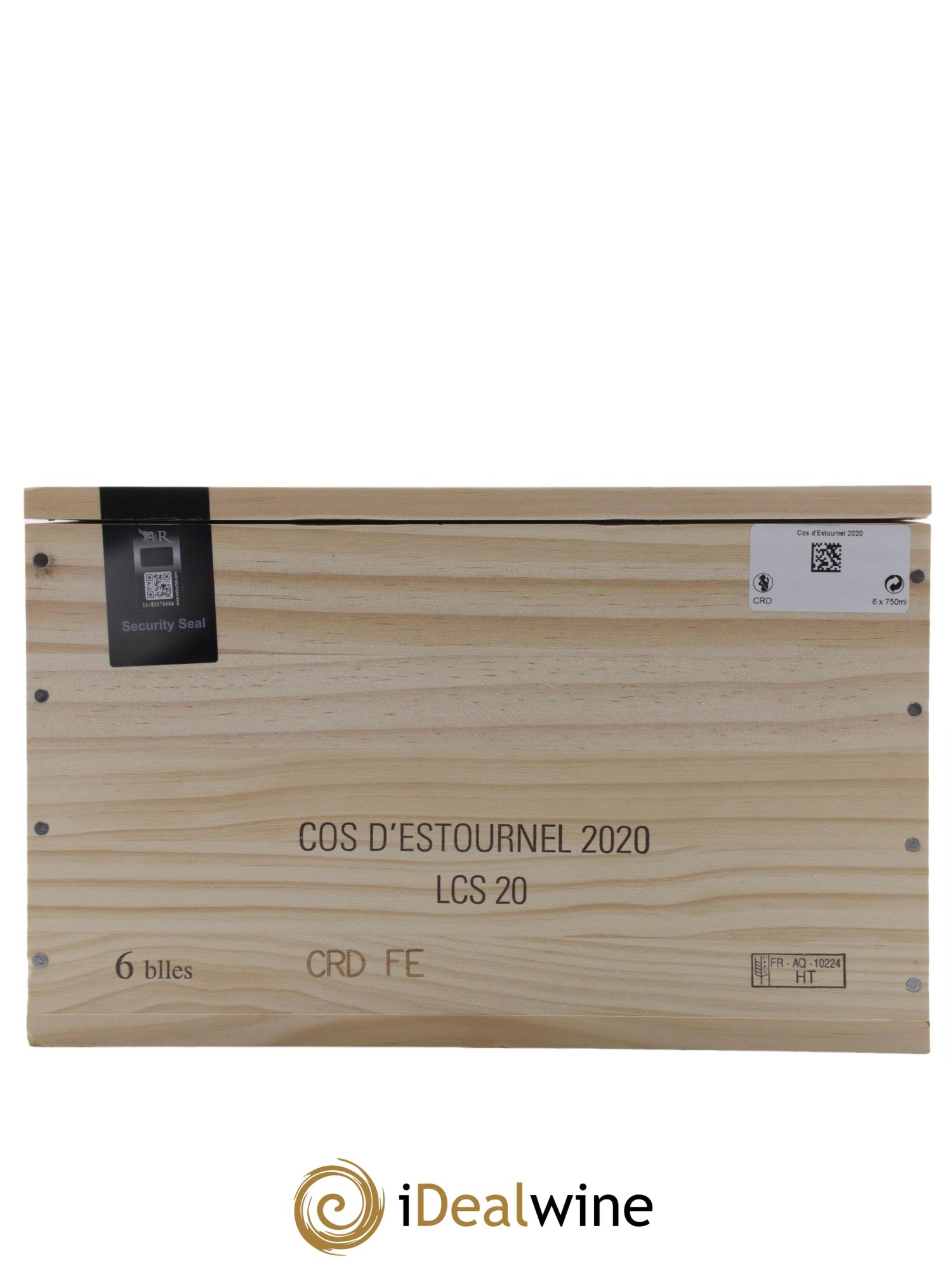 Cos d'Estournel 2ème Grand Cru Classé 2020 - Lot of 6 bottles - 3