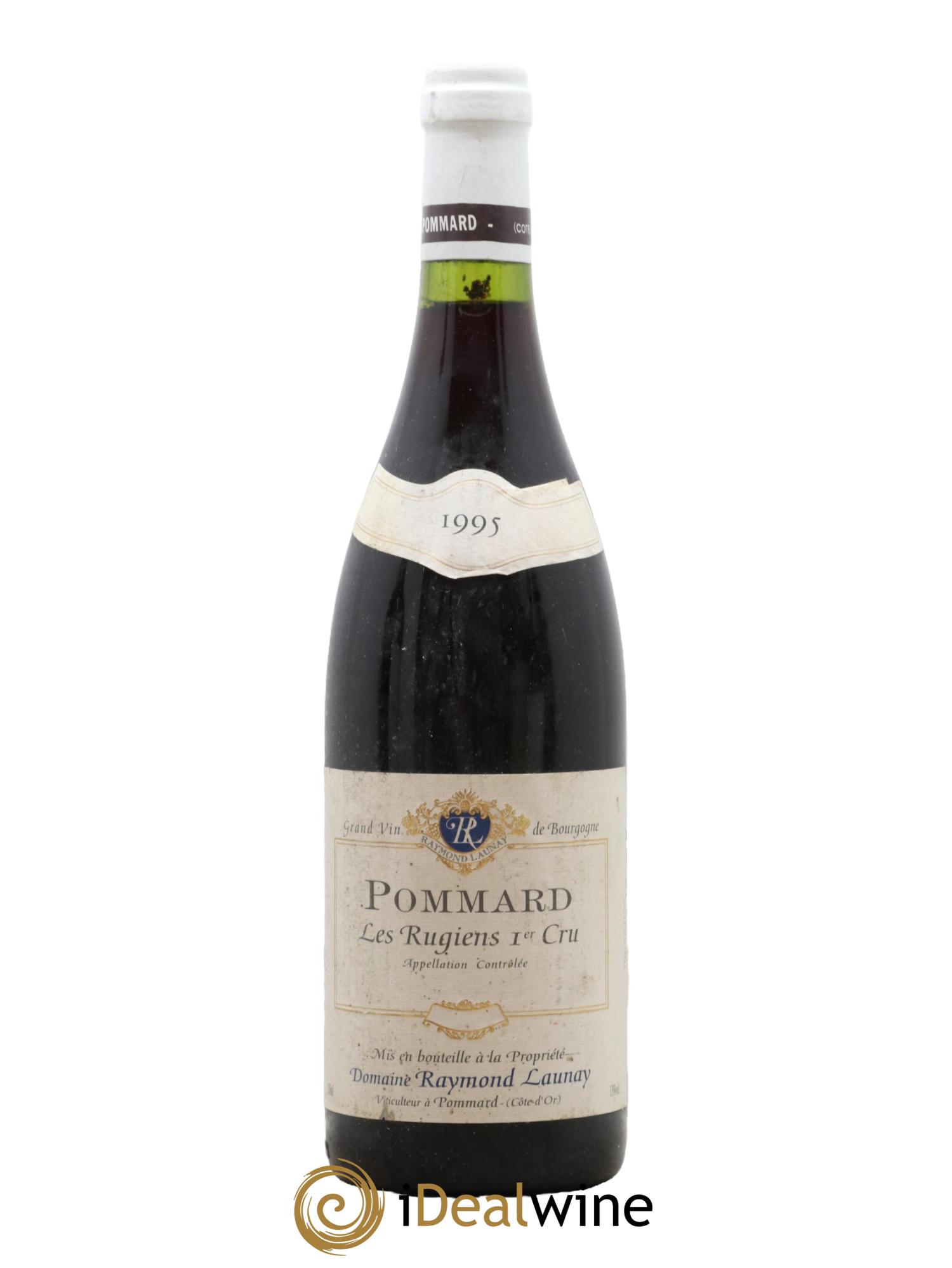 Pommard 1er Cru Les Rugiens Domaine Launay 1995 - Lot de 1 bouteille - 0