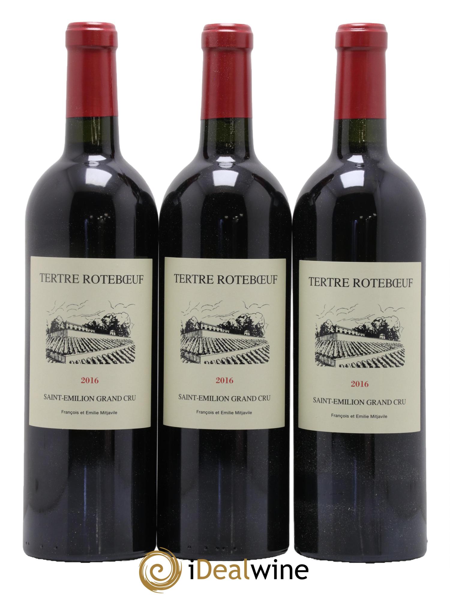 Château Tertre Roteboeuf 2016 - Lot of 6 bottles - 1