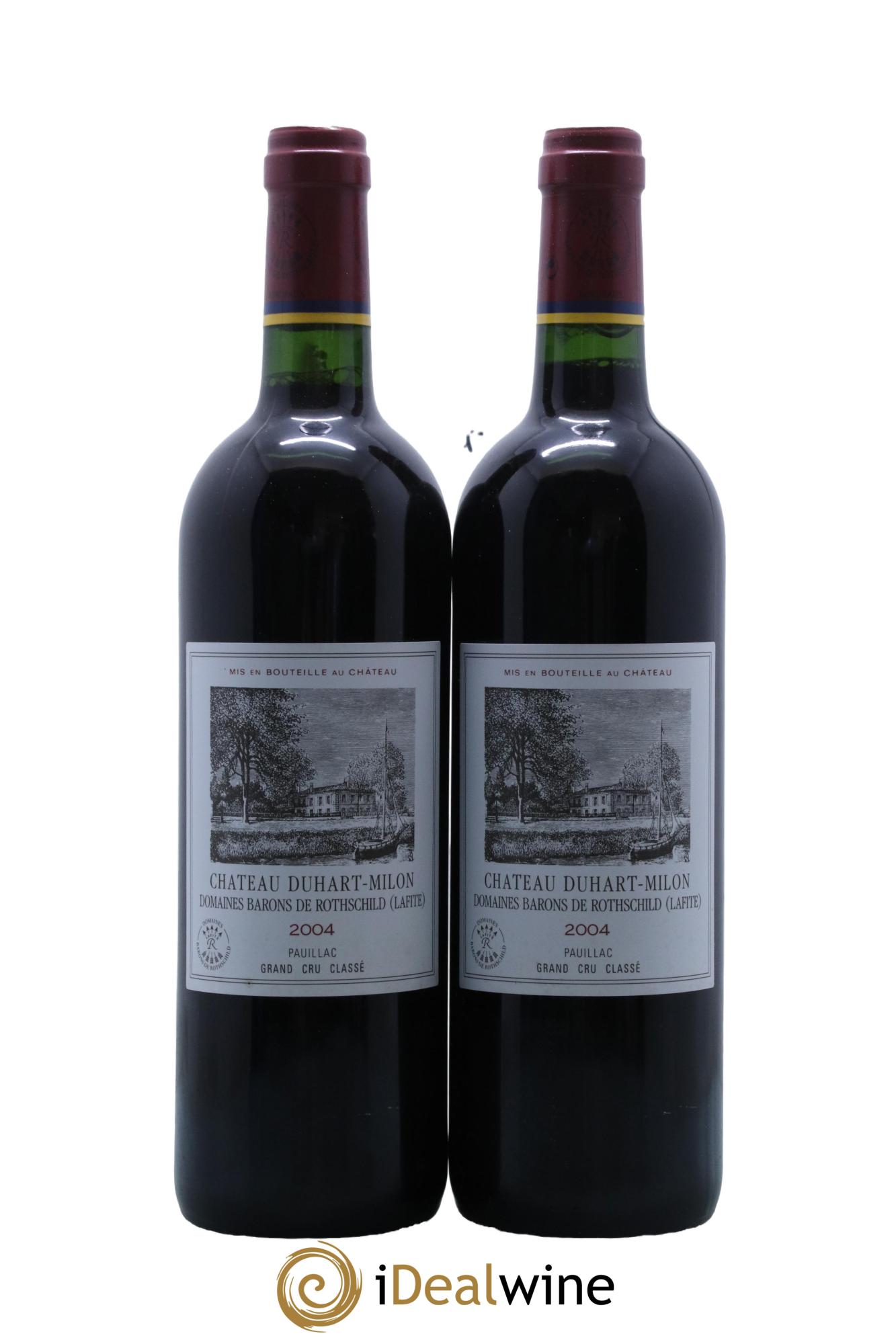 Château Duhart-Milon 4ème Grand Cru Classé  2004 - Lot of 2 bottles - 0