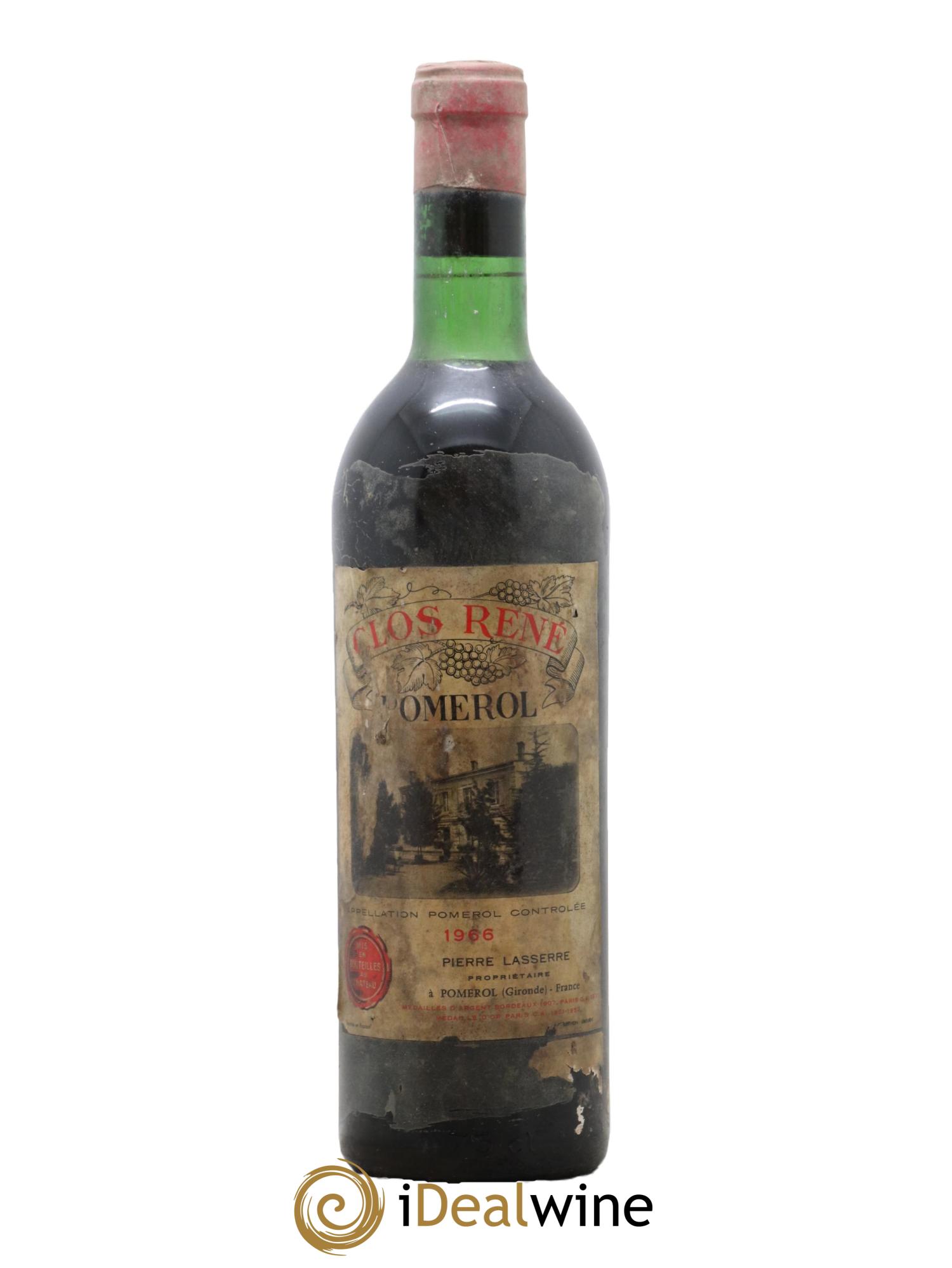 Clos René 1966 - Posten von 1 Flasche - 0