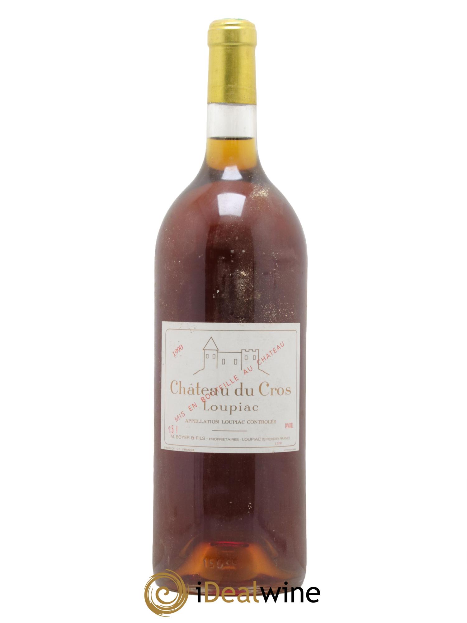 Château du Cros 1990 - Lot de 1 magnum - 0