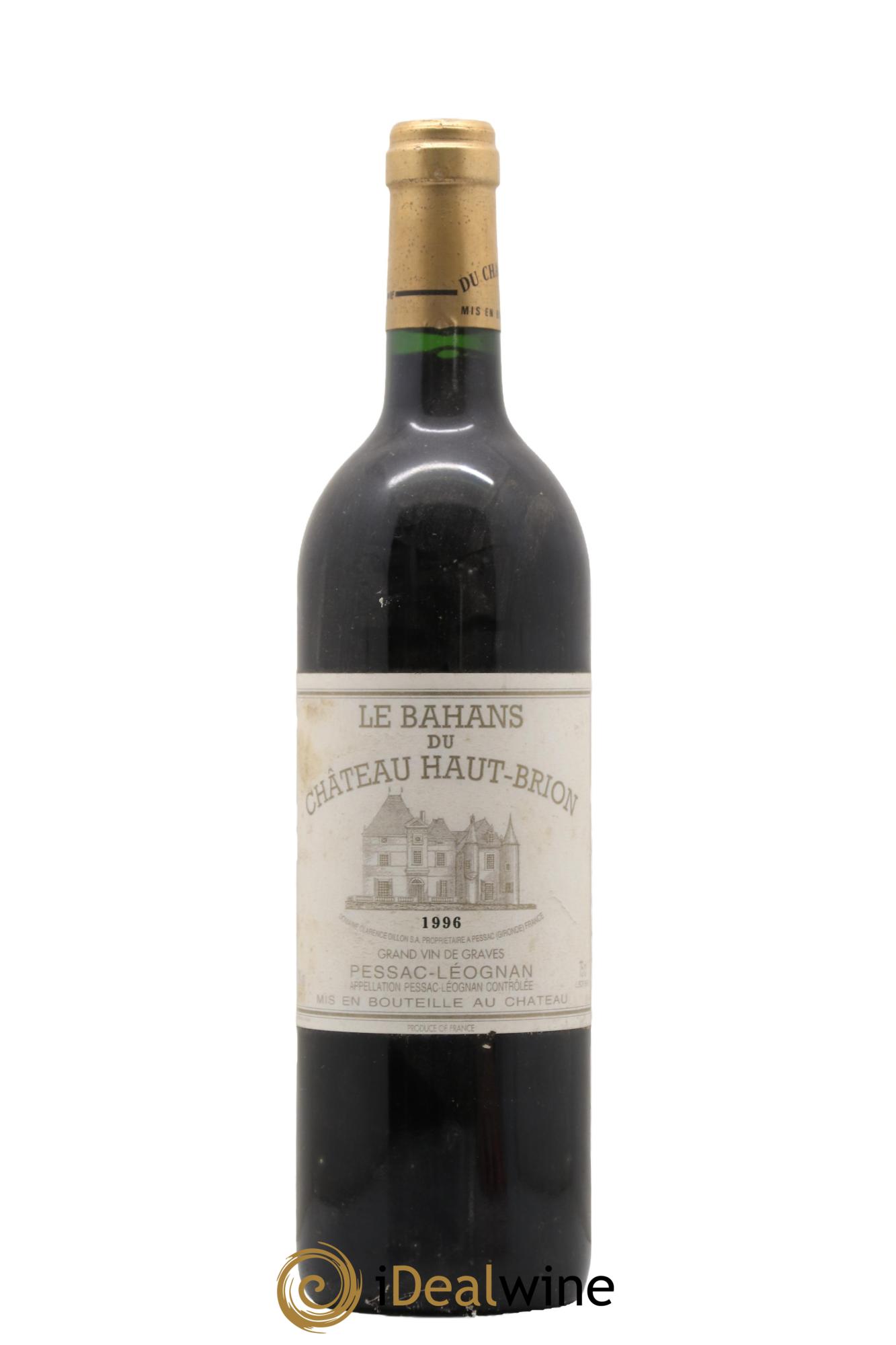 Clarence (Bahans) de Haut-Brion Second Vin 1996 - Lot de 1 bouteille - 0