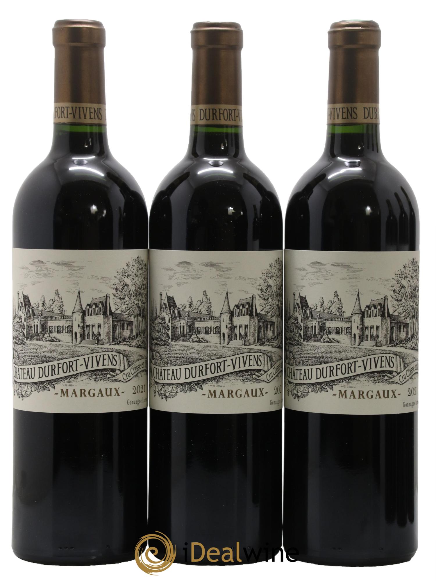 Château Durfort Vivens 2ème Grand Cru Classé 2021 - Lot of 6 bottles - 1