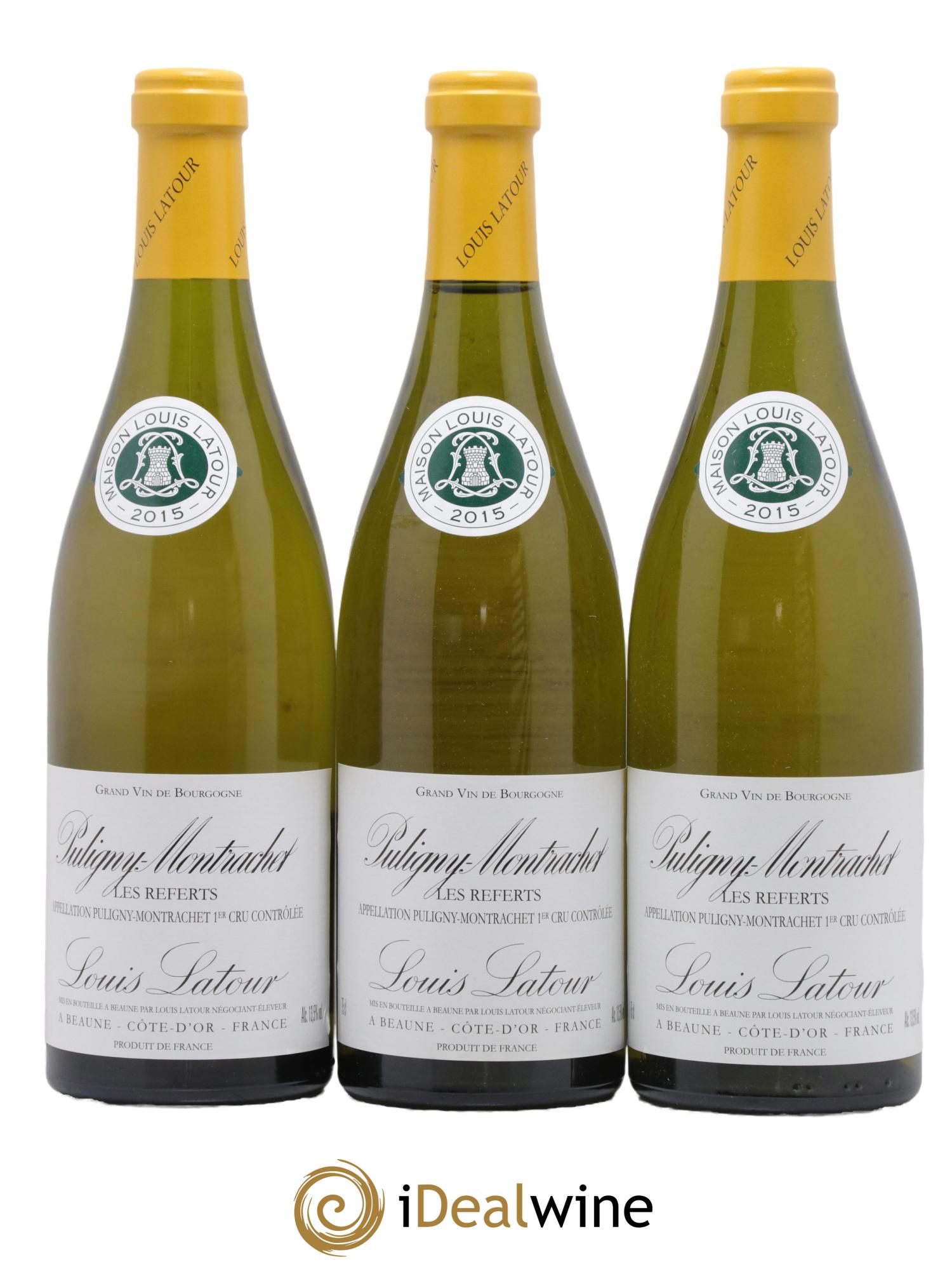 Puligny-Montrachet 1er Cru Les Referts Maison Louis Latour 2015 - Lotto di 12 bottiglie - 4