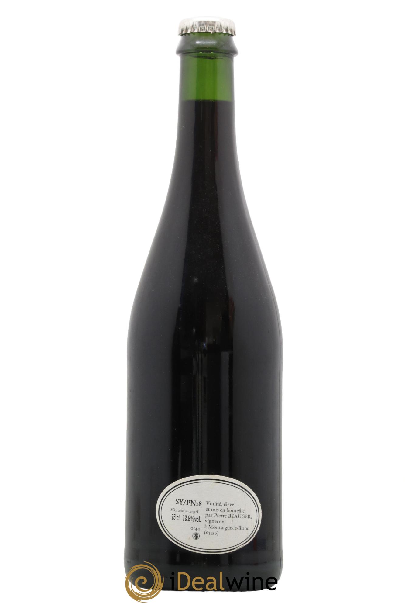 Vin de France Syrah Pinot noir Pierre Beauger 2018 - Lotto di 1 bottiglia - 0