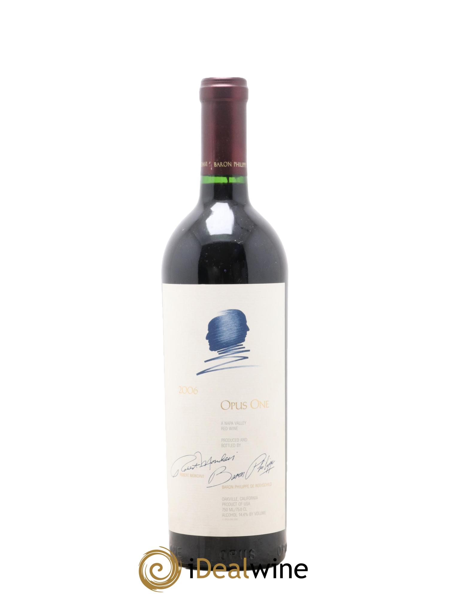 Napa Valley Opus One Robert Mondavi 2006 - Lot de 1 bouteille - 0