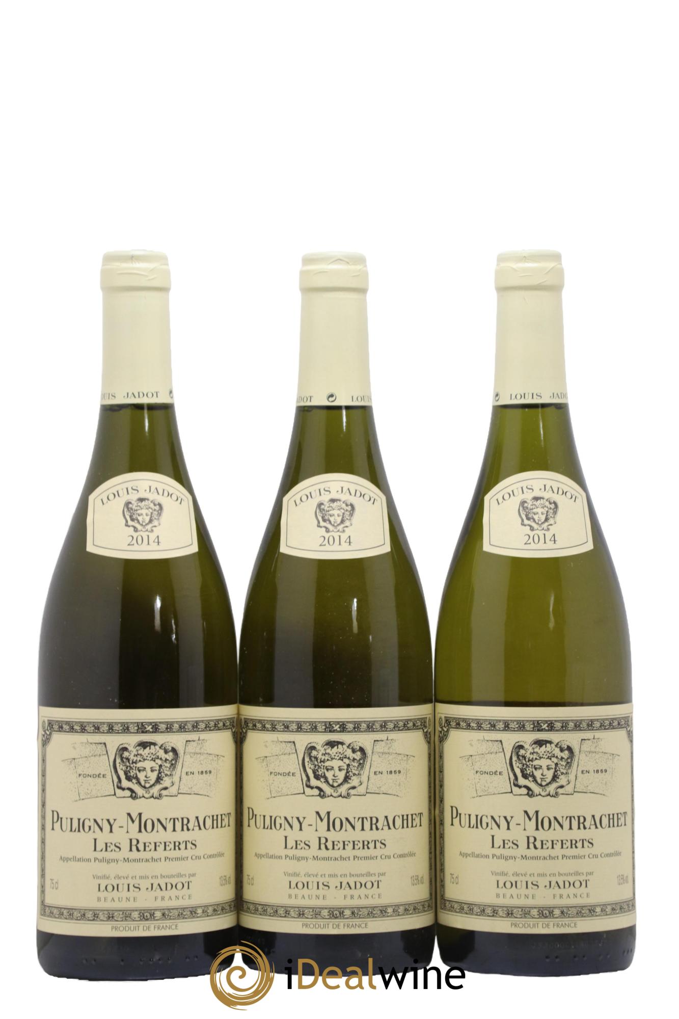 Puligny-Montrachet 1er Cru Les Referts Maison Louis Jadot 2014 - Lotto di 3 bottiglie - 0