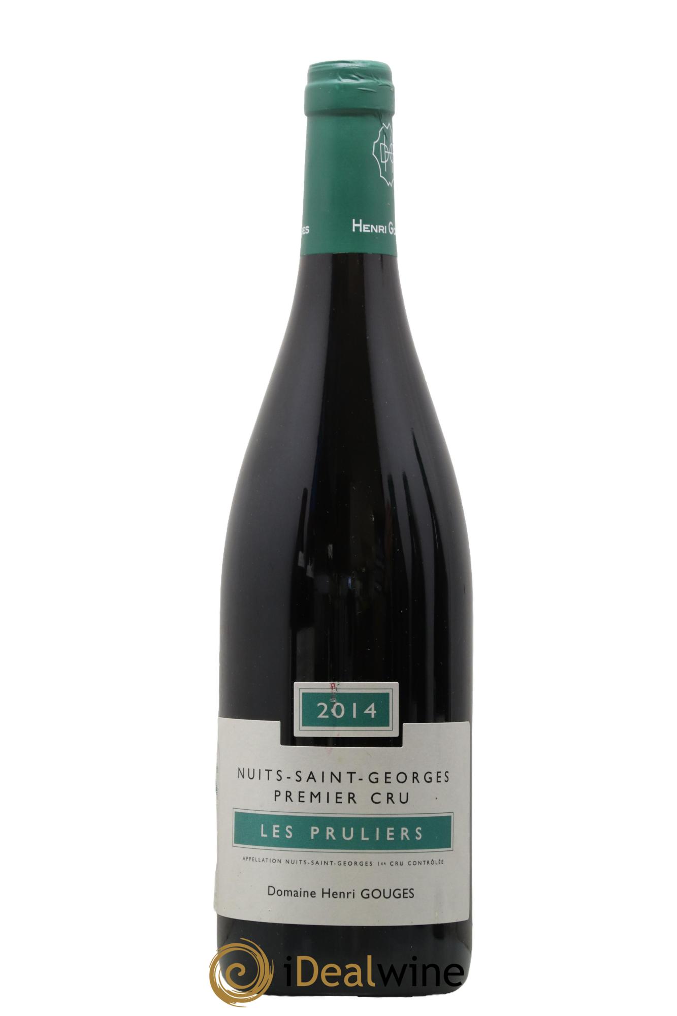 Nuits Saint-Georges 1er Cru Les Pruliers Henri Gouges 2014 - Lot de 1 bouteille - 0