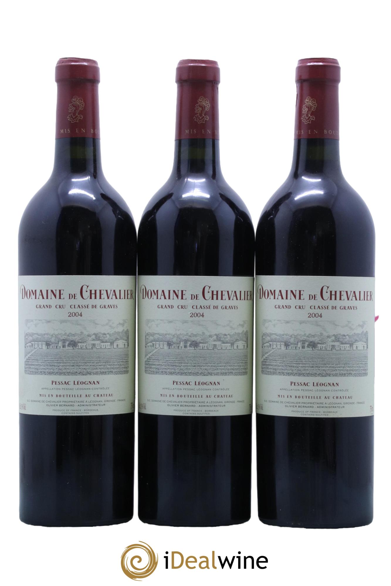 Domaine de Chevalier Cru Classé de Graves  2004 - Posten von 12 Flaschen - 3