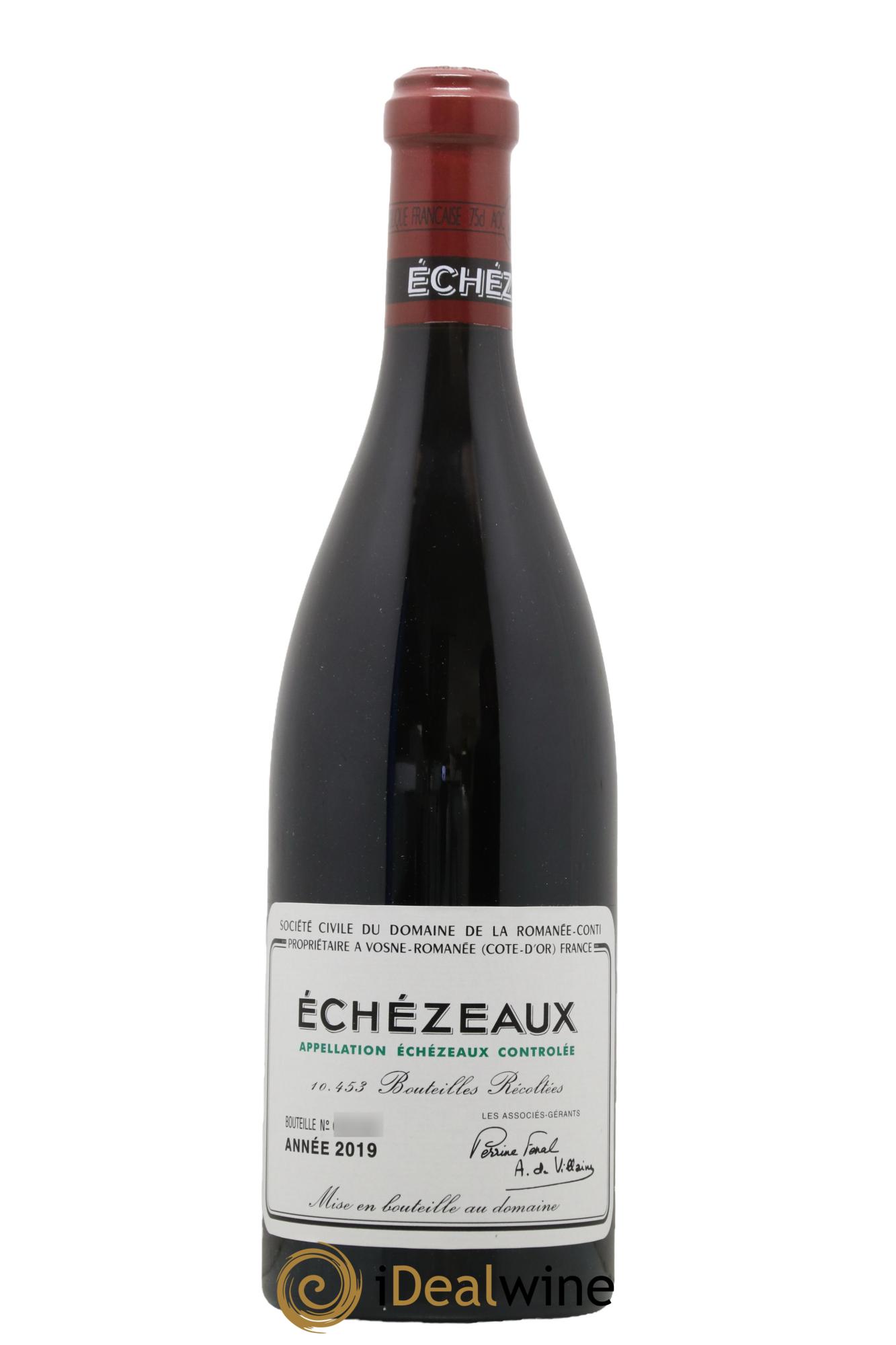 Echezeaux Grand Cru Domaine de la Romanée-Conti 2019 - Lot de 1 bouteille - 0