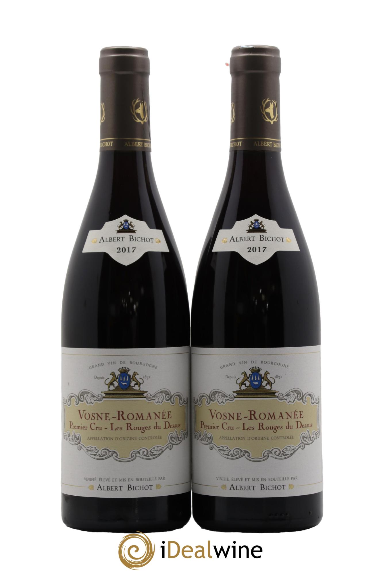 Vosne-Romanée 1er Cru Les Rouges du Dessus Albert Bichot 2017 - Lot de 2 bouteilles - 0