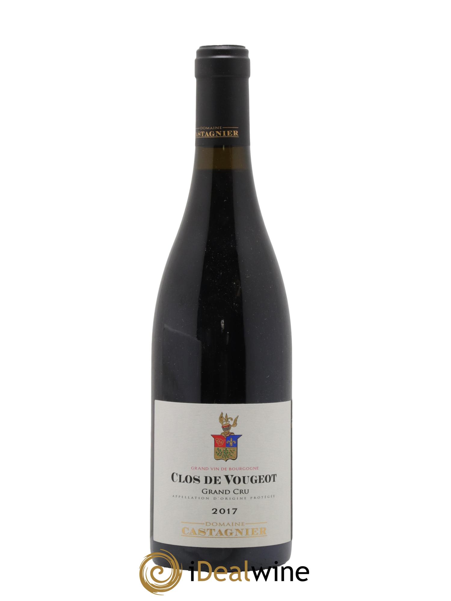 Clos de Vougeot Grand Cru Castagnier (Domaine) 2017 - Lotto di 1 bottiglia - 0