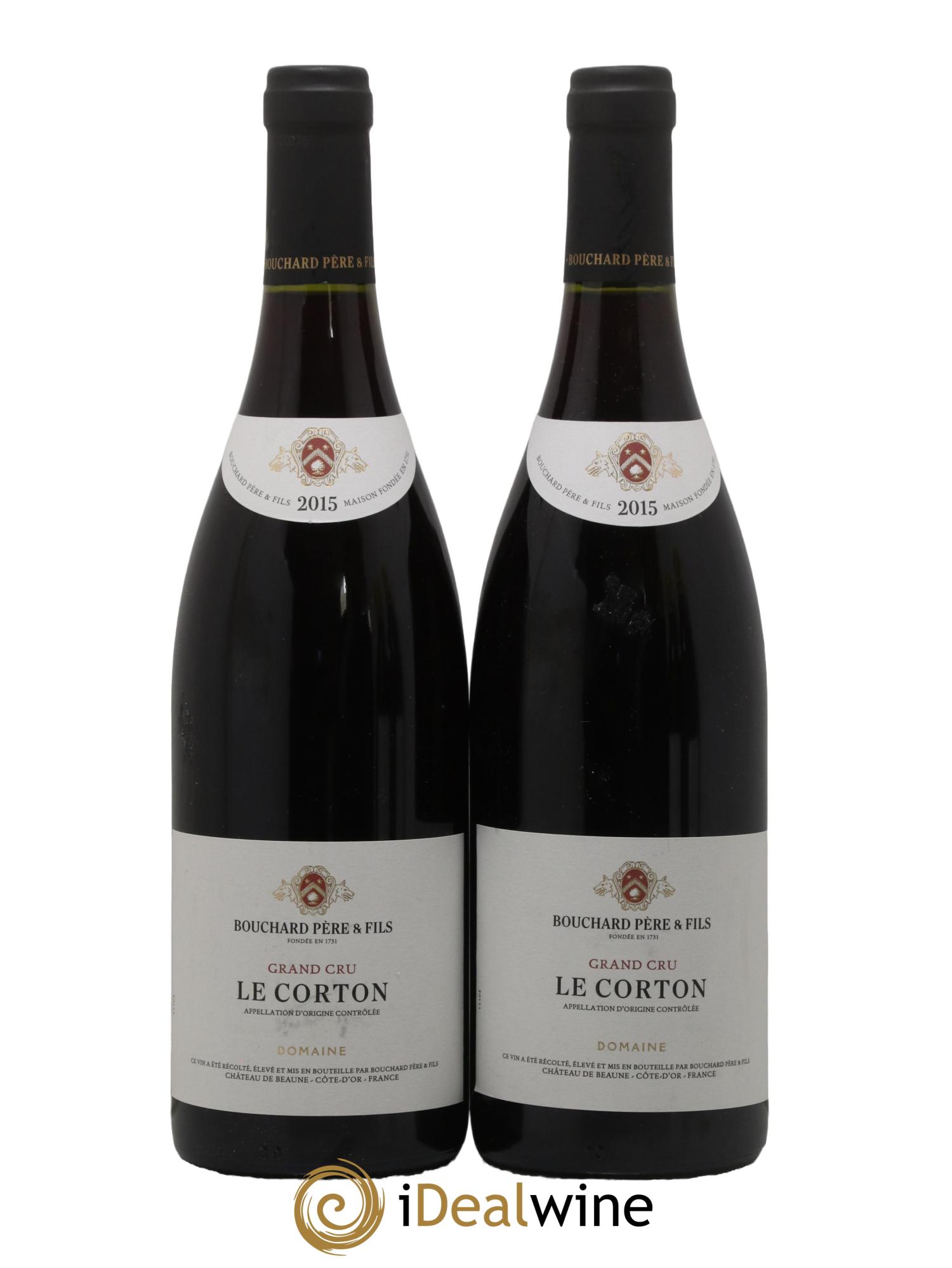 Corton Le Corton Bouchard Père & Fils 2015 - Lot de 2 bouteilles - 0