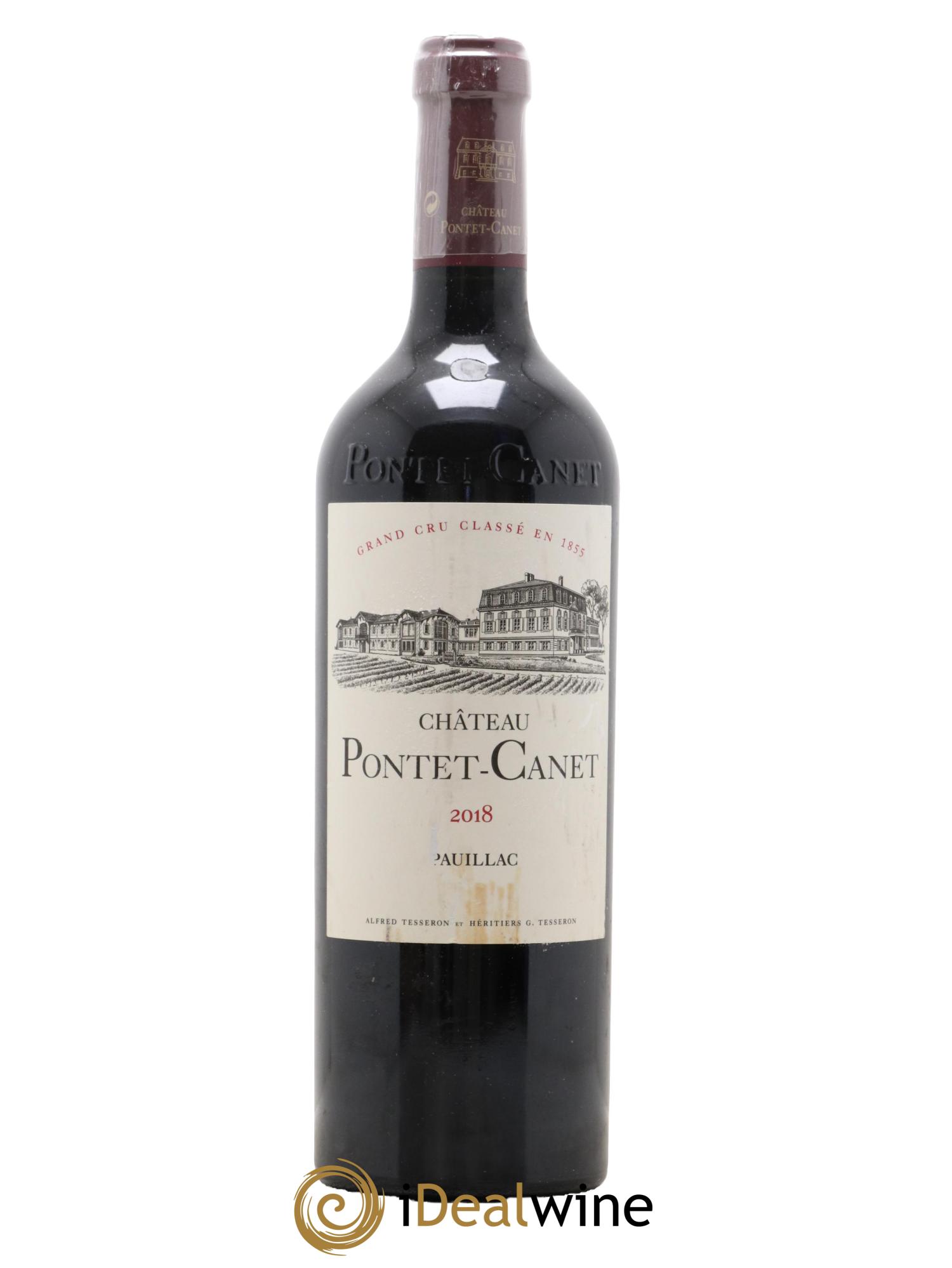 Château Pontet Canet 5ème Grand Cru Classé  2018 - Lot of 1 bottle - 0