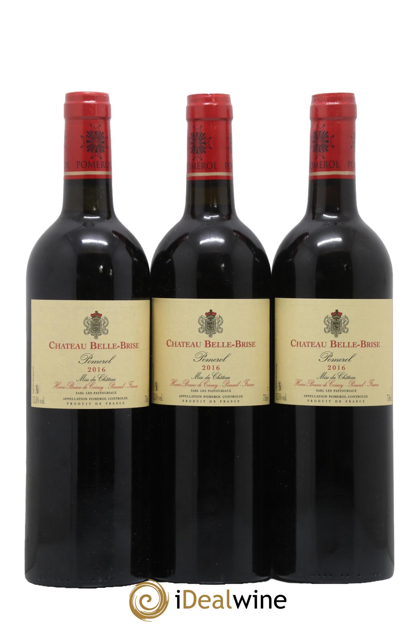 Château Belle-Brise 2016 - Lot of 12 bottles - 2