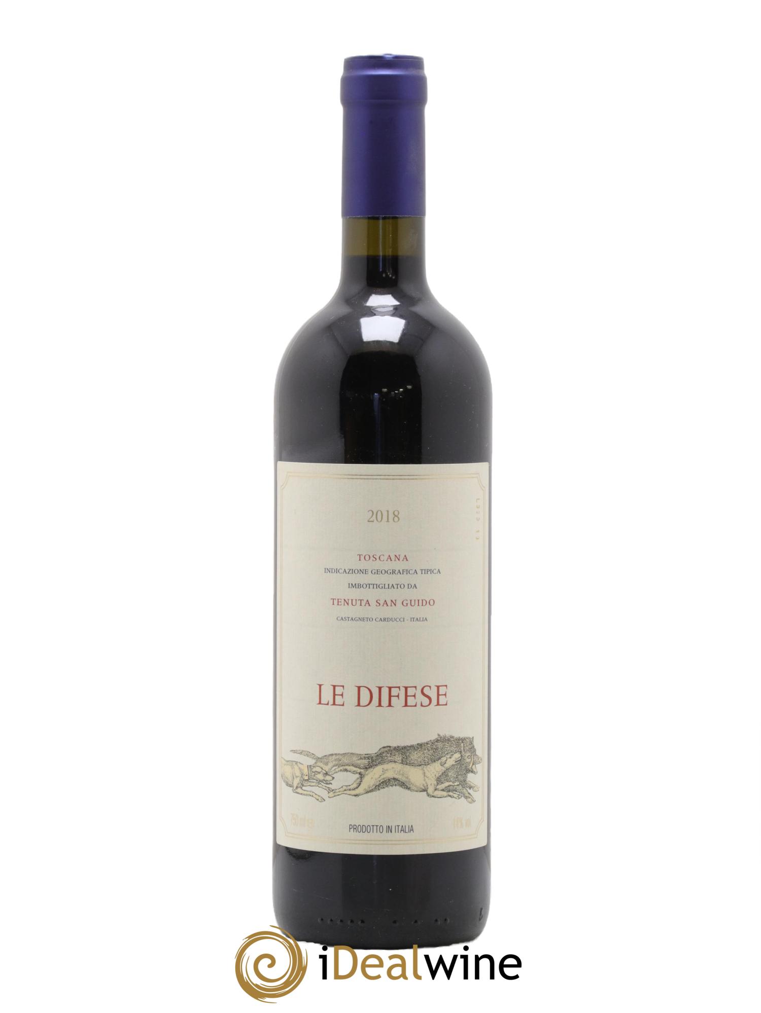 Toscana IGT Le Difese Tenuta San Guido 2018 - Lot de 1 bouteille - 0