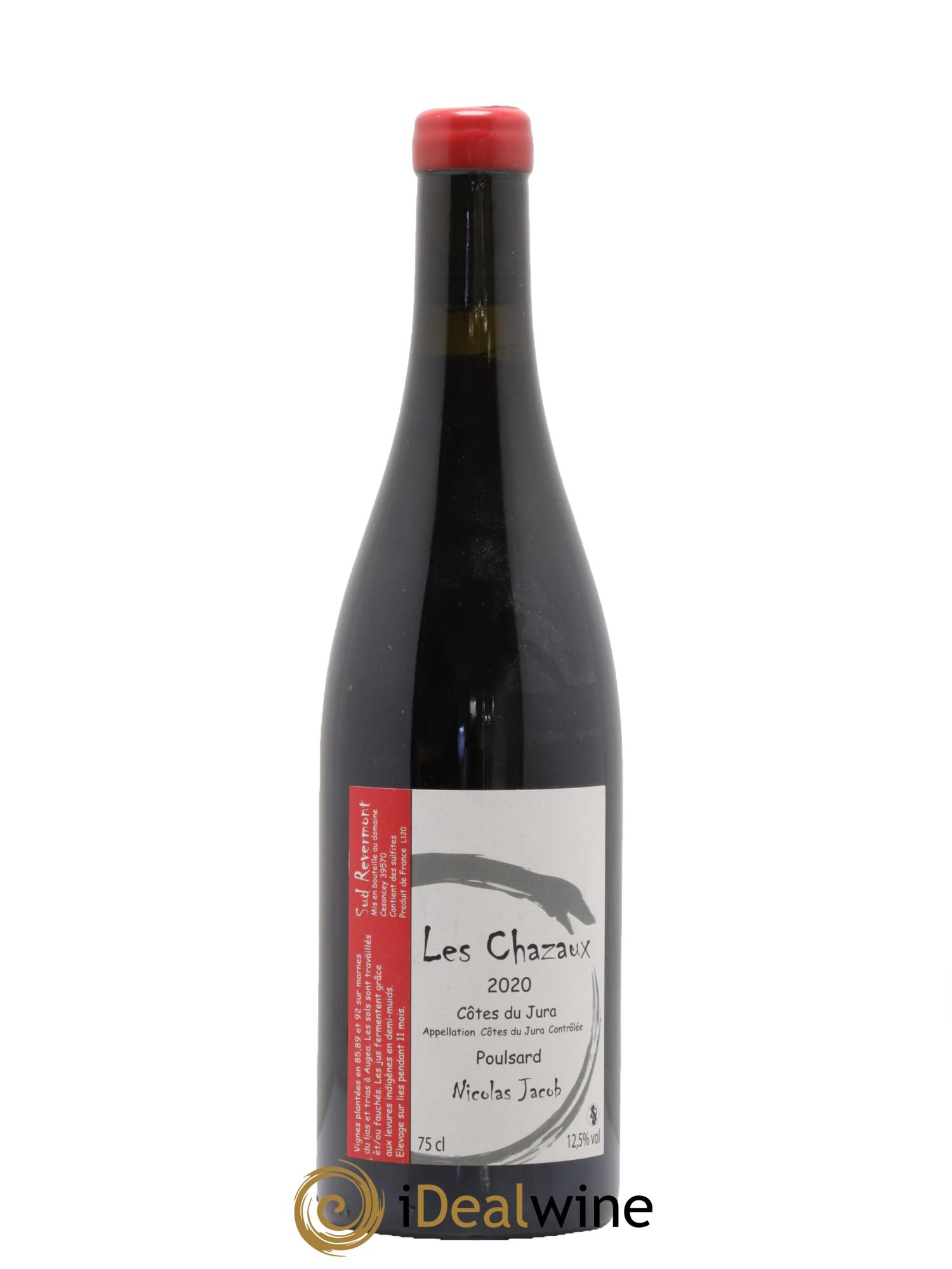 Côtes du Jura Poulsard Les Chazaux Nicolas Jacob 2020 - Lot de 1 bouteille - 0