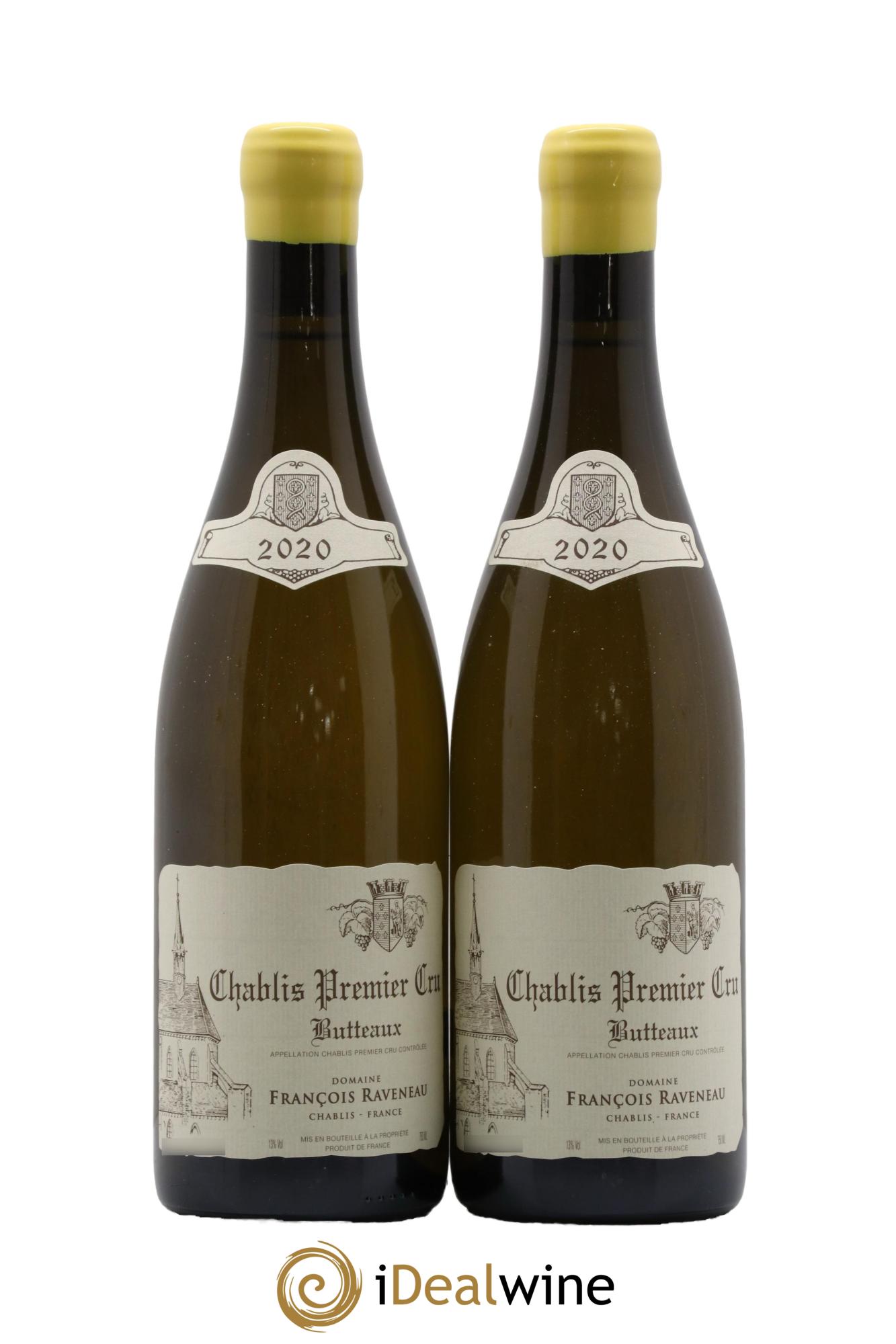 Chablis 1er Cru Butteaux Raveneau (Domaine) 2020 - Lot of 2 bottles - 0