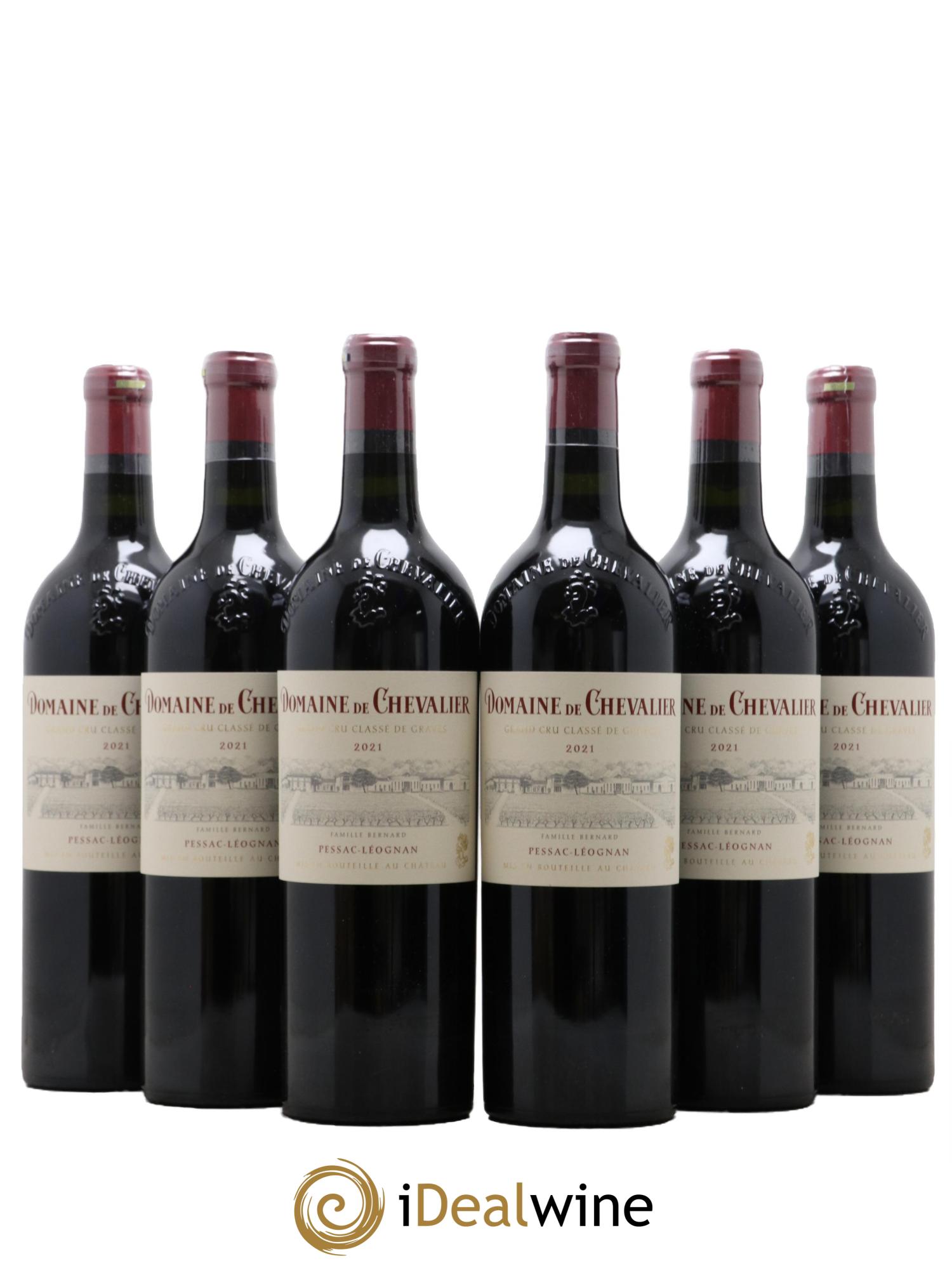 Domaine de Chevalier Cru Classé de Graves 2021 - Lot of 6 bottles - 0