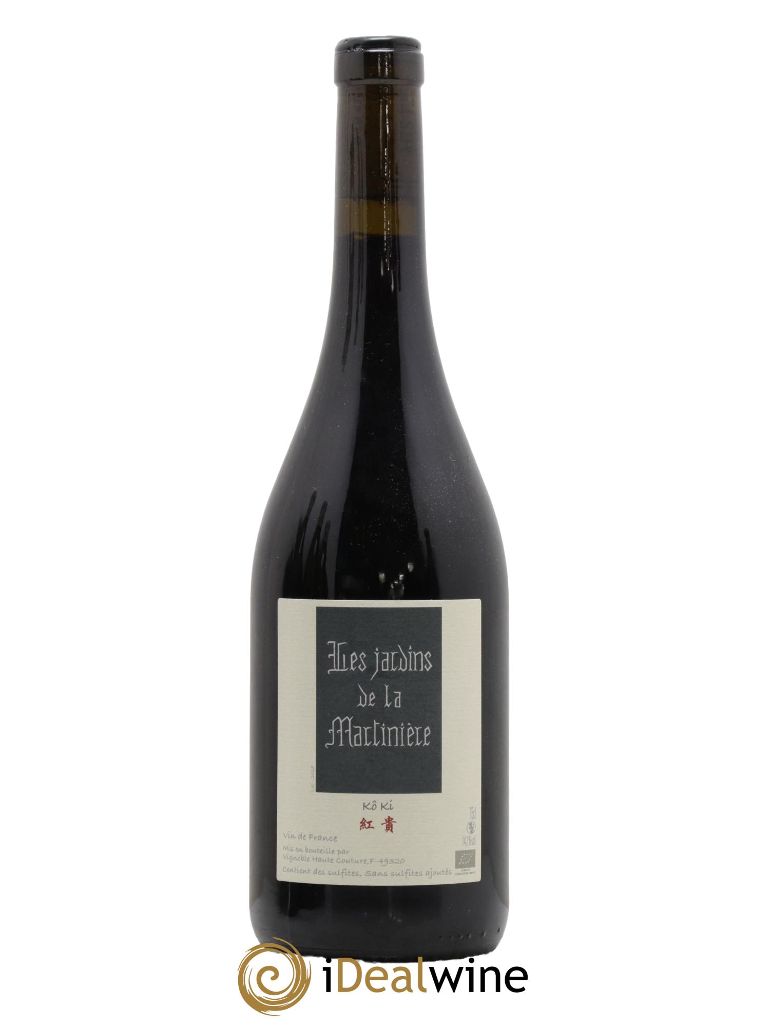 Vin de France Kô Ki Les Jardins de la Martinière  2018 - Lot of 1 bottle - 0