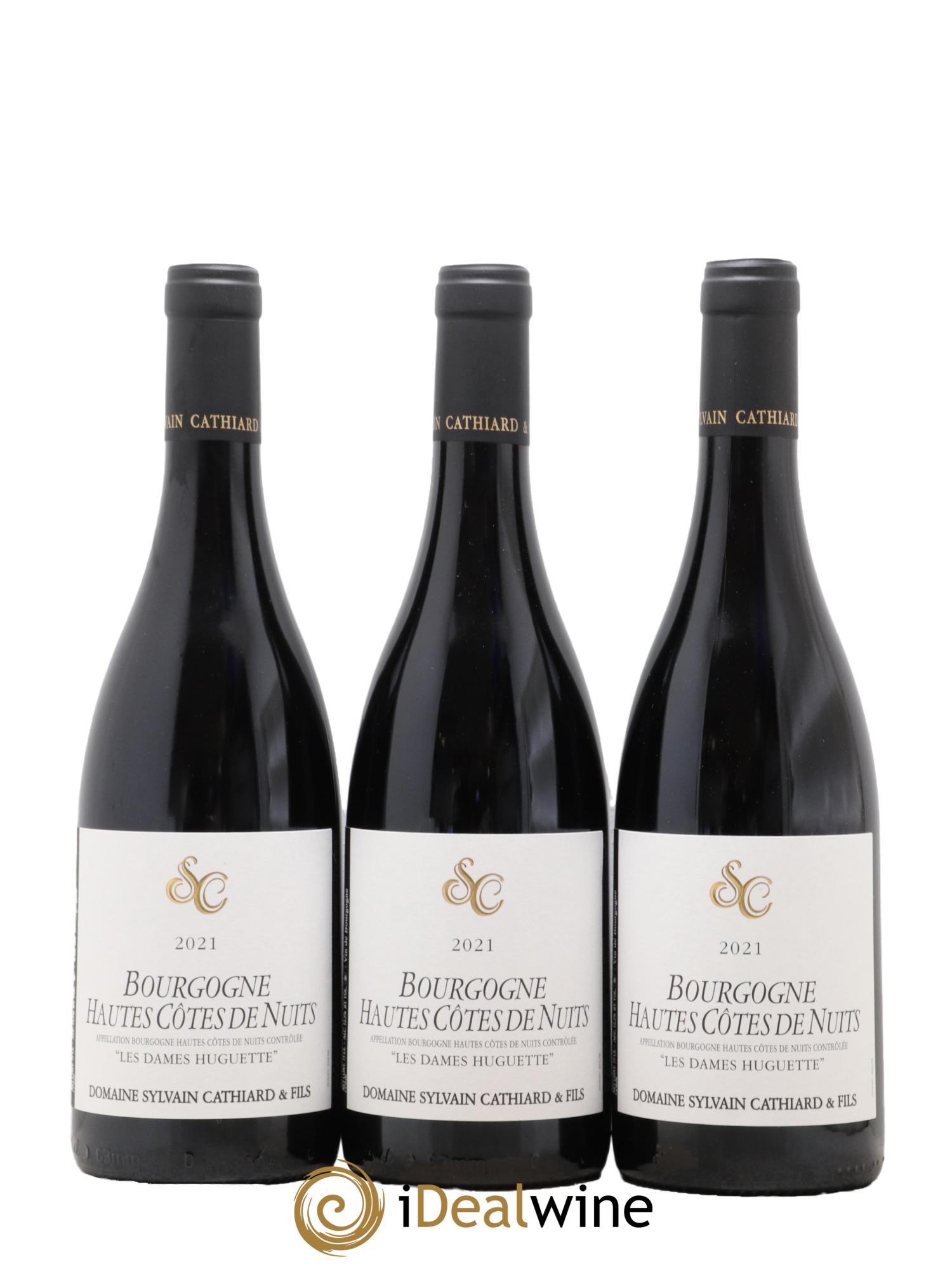 Hautes-Côtes de Nuits Les Dames Huguettes Sylvain Cathiard & Fils 2021 - Lot de 3 bouteilles - 0