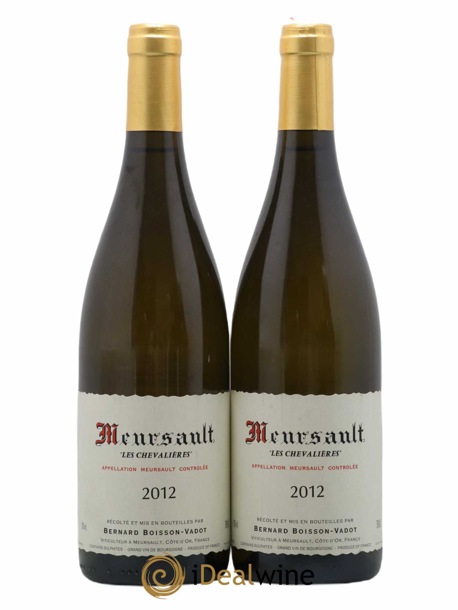 Meursault Les Chevalières Boisson-Vadot (Domaine)  2012 - Lotto di 2 bottiglie - 0