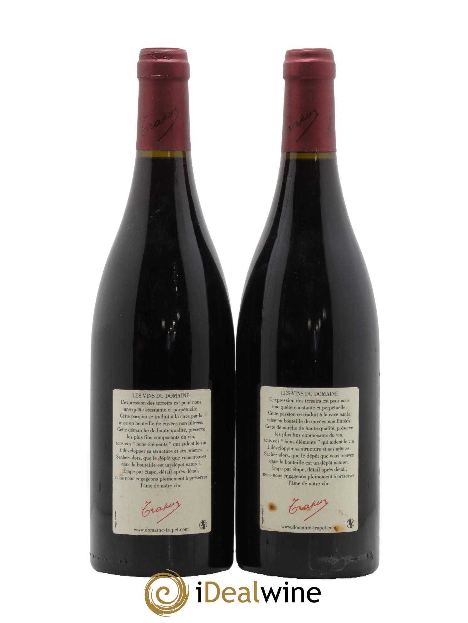 Chapelle-Chambertin Grand Cru Domaine Trapet 2004 - Lot de 2 bouteilles - 1