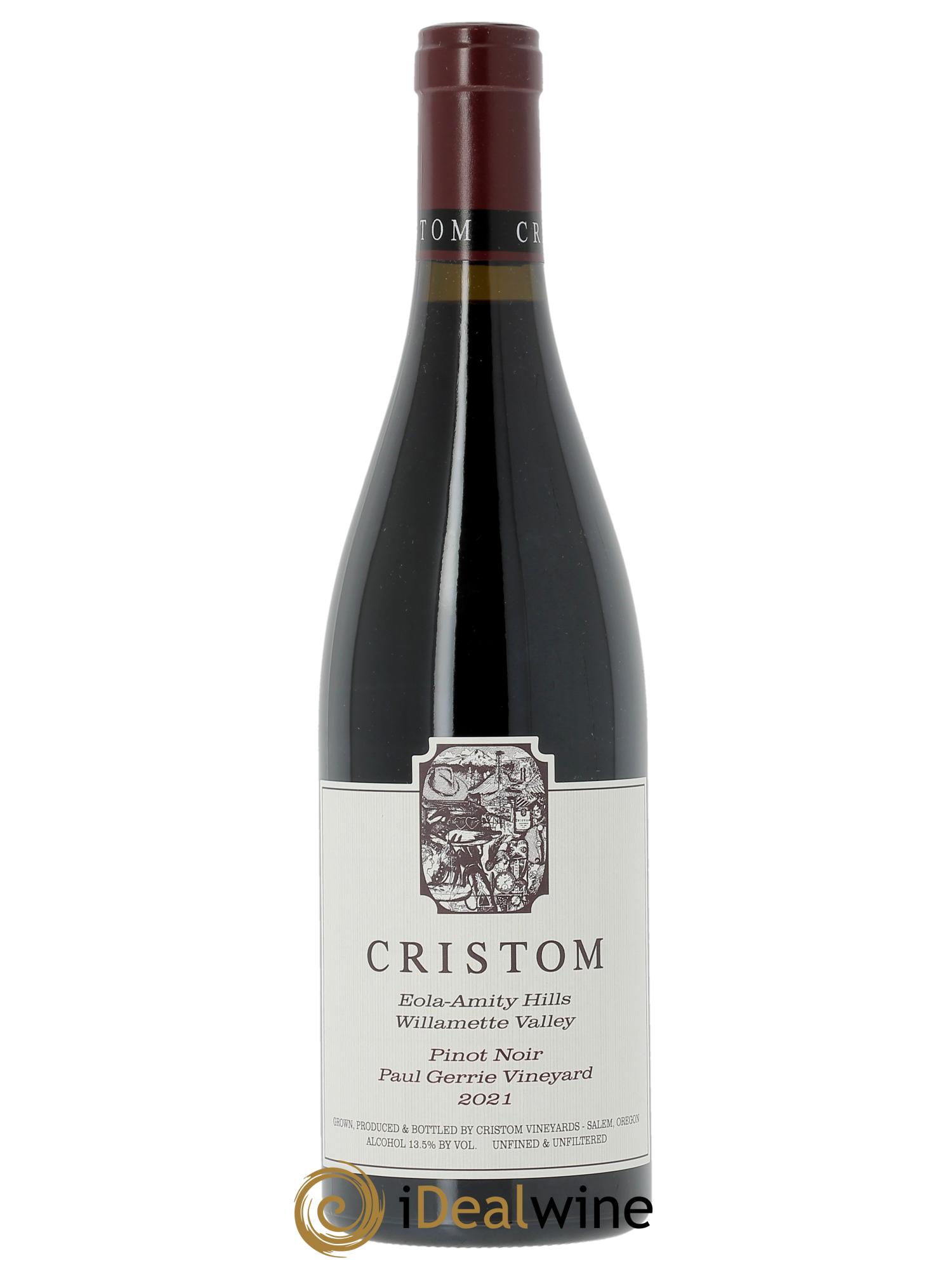 Willamette Valley Paul Gerrie Vineyard Pinot Noir Cristom Vineyards  2021 - Lotto di 1 bottiglia - 0