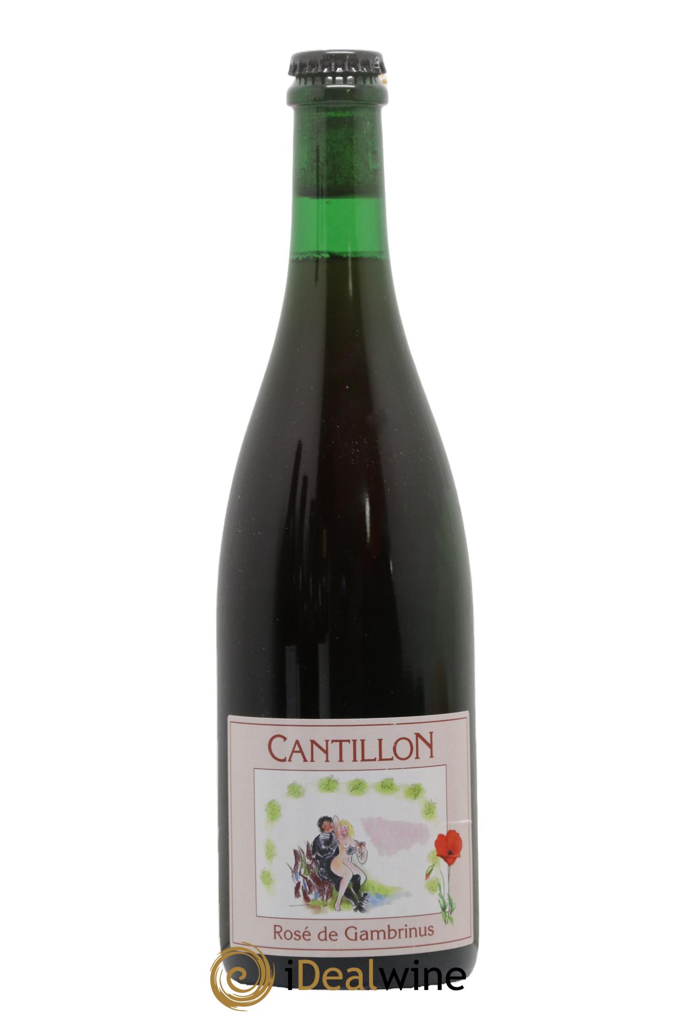 Bière Belgique Lambic Rose de Gambrinus Cantillon - Lot de 1 bouteille - 0