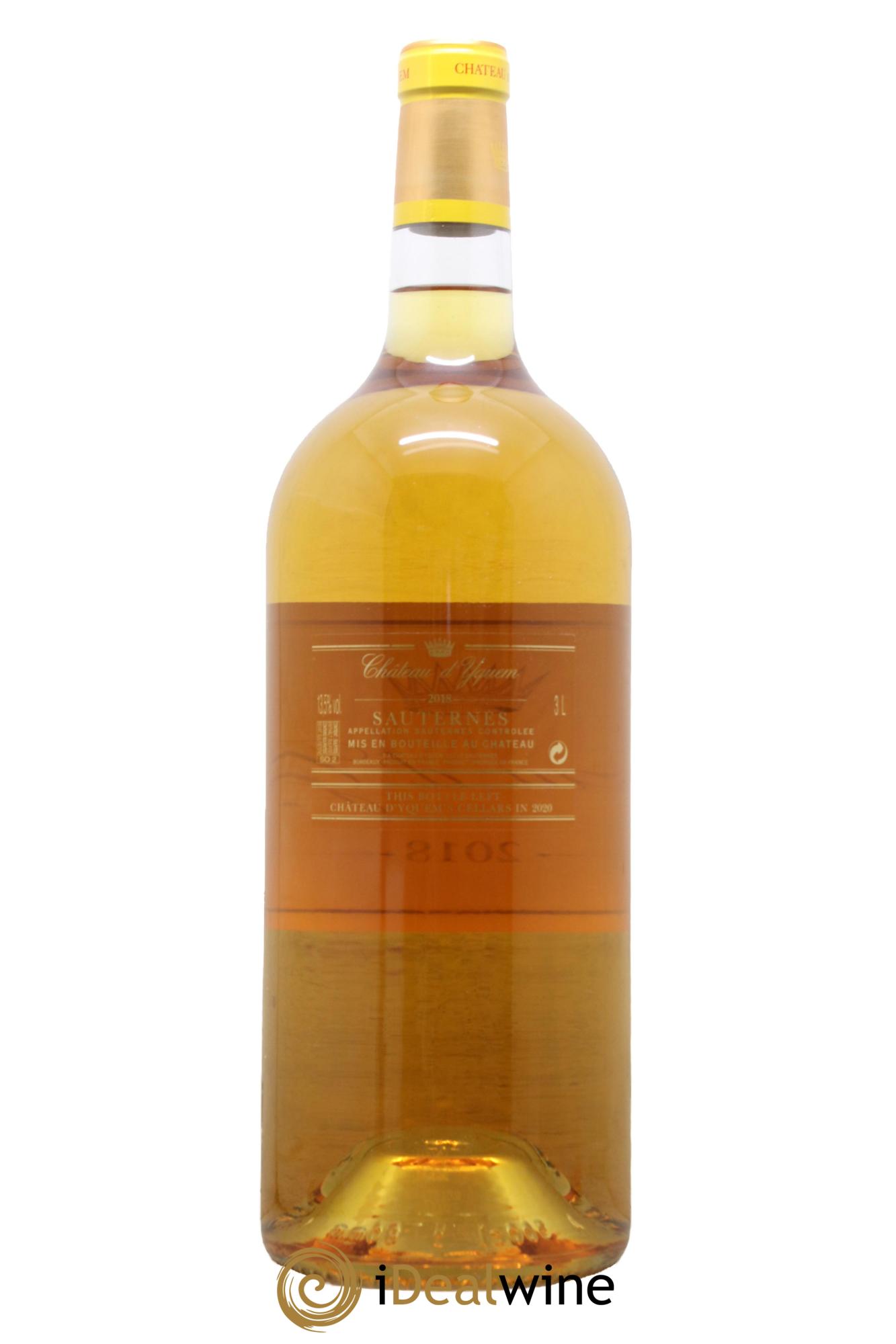 Château d' Yquem 1er Cru Classé Supérieur 2018 - Posten von 1 Doppel-Magnum - 1