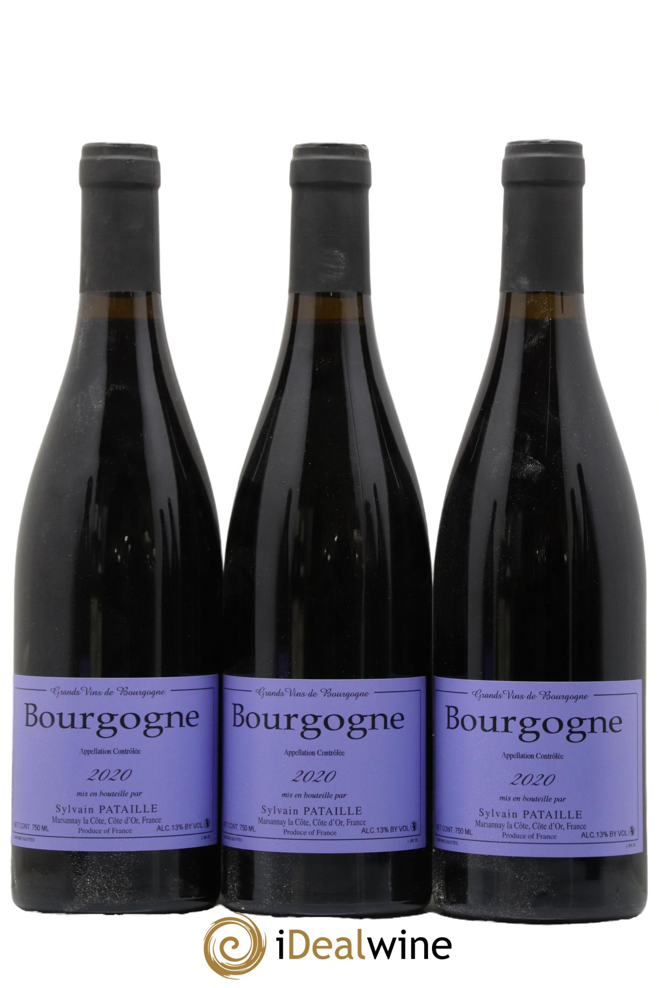 Bourgogne Sylvain Pataille (Domaine) 2020 - Lot of 3 bottles - 0