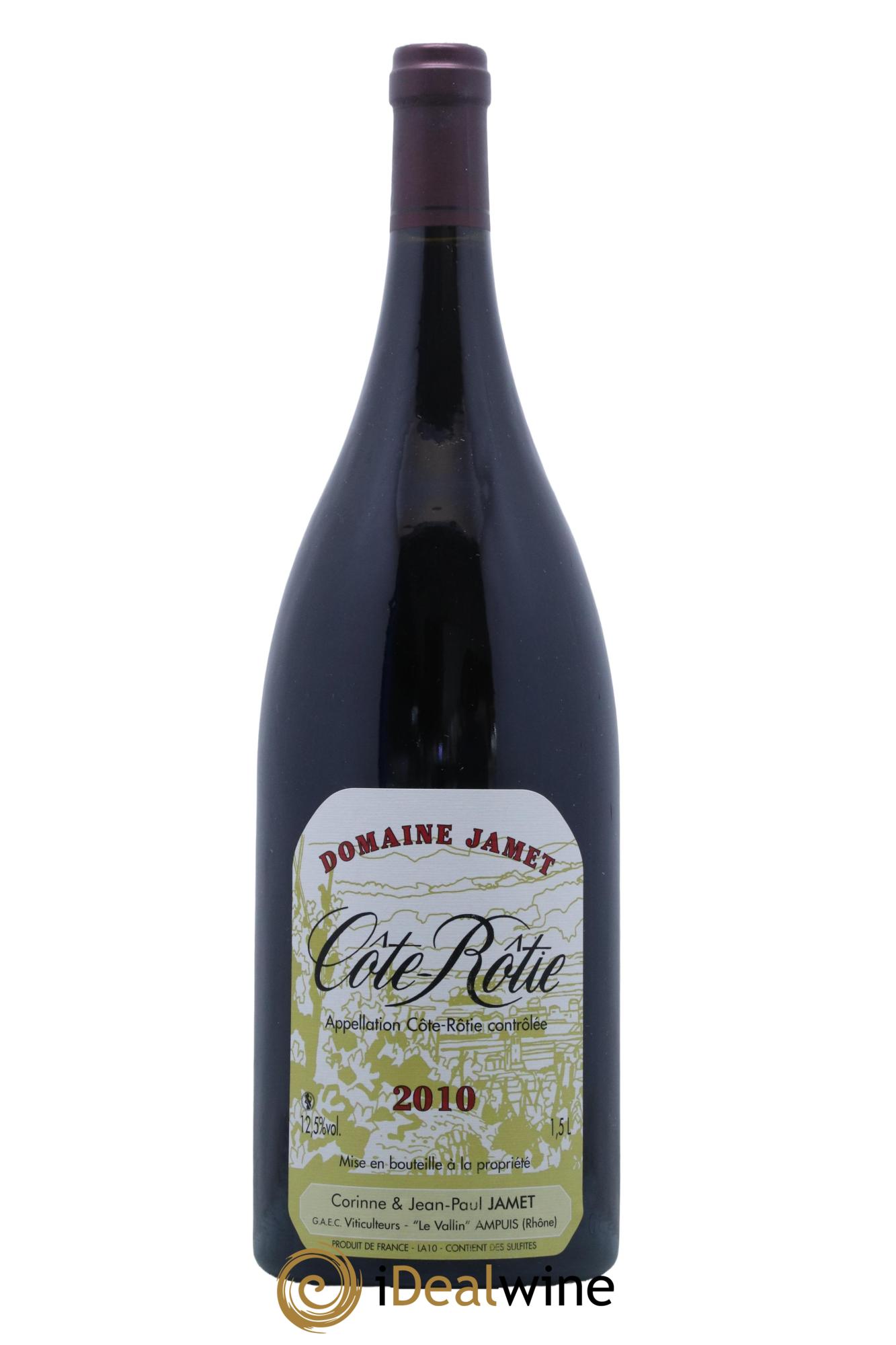 Côte-Rôtie Jamet (Domaine) 2010 - Lotto di 1 magnum - 0