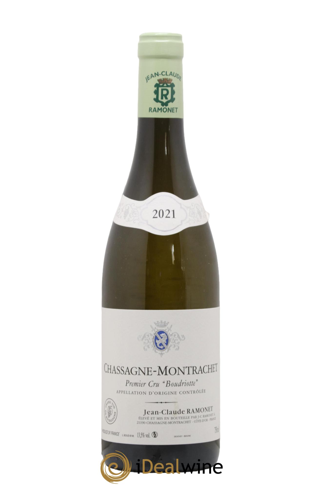 Chassagne-Montrachet 1er Cru Boudriotte Ramonet (Domaine) 2021 - Posten von 1 Flasche - 0