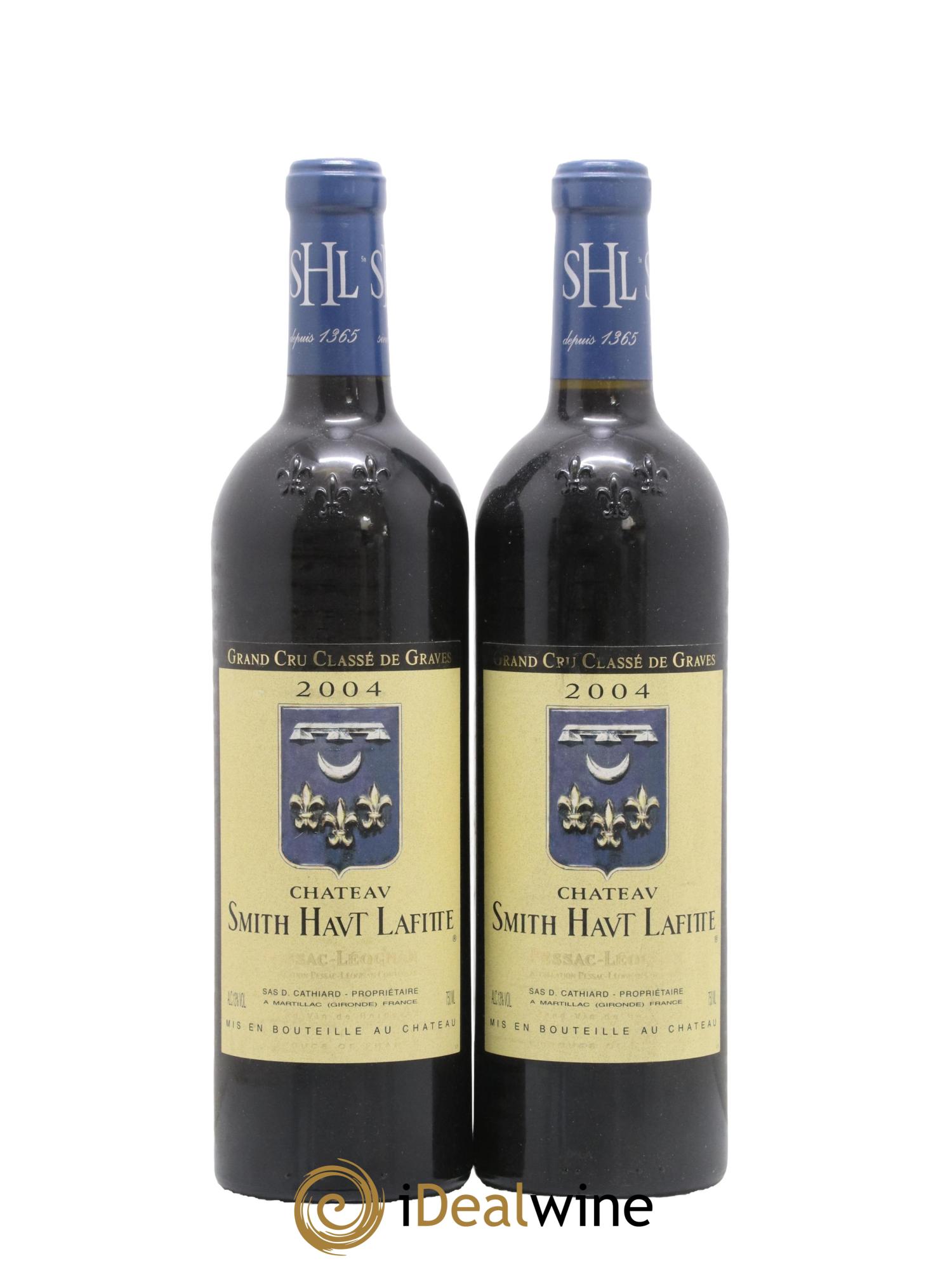 Château Smith Haut Lafitte Cru Classé de Graves 2004 - Lot of 2 bottles - 0