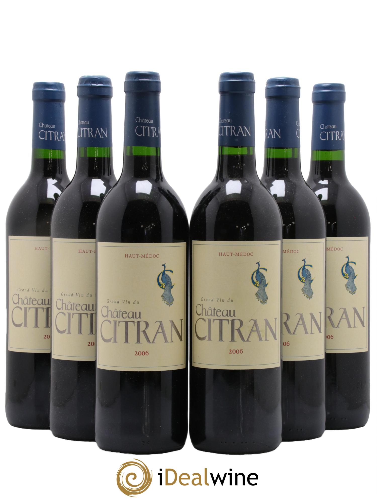 Château Citran Cru Bourgeois 2006 - Lot de 6 bouteilles - 0