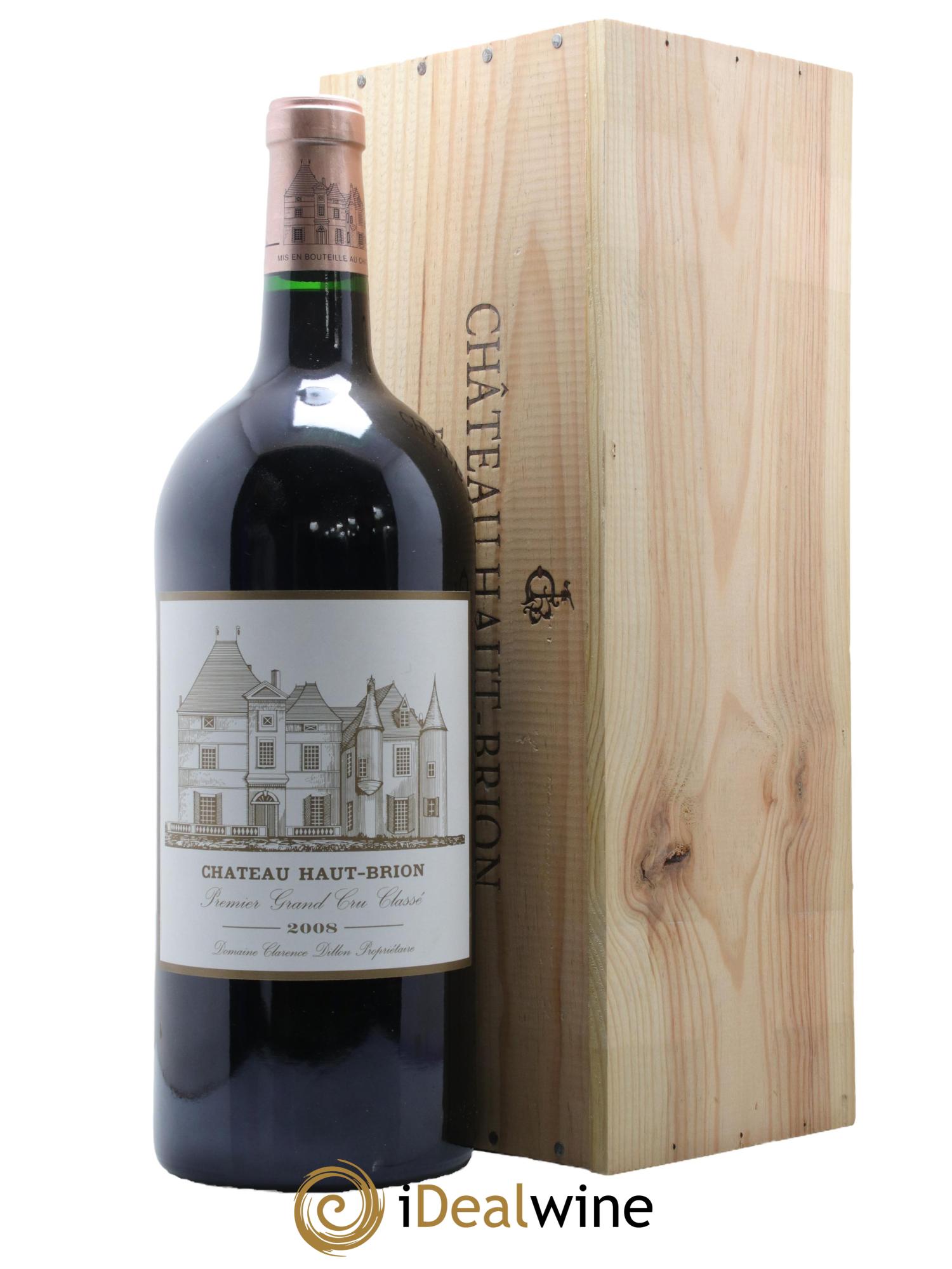 Château Haut Brion 1er Grand Cru Classé 2008 - Lotto di 1 jéroboam - 0