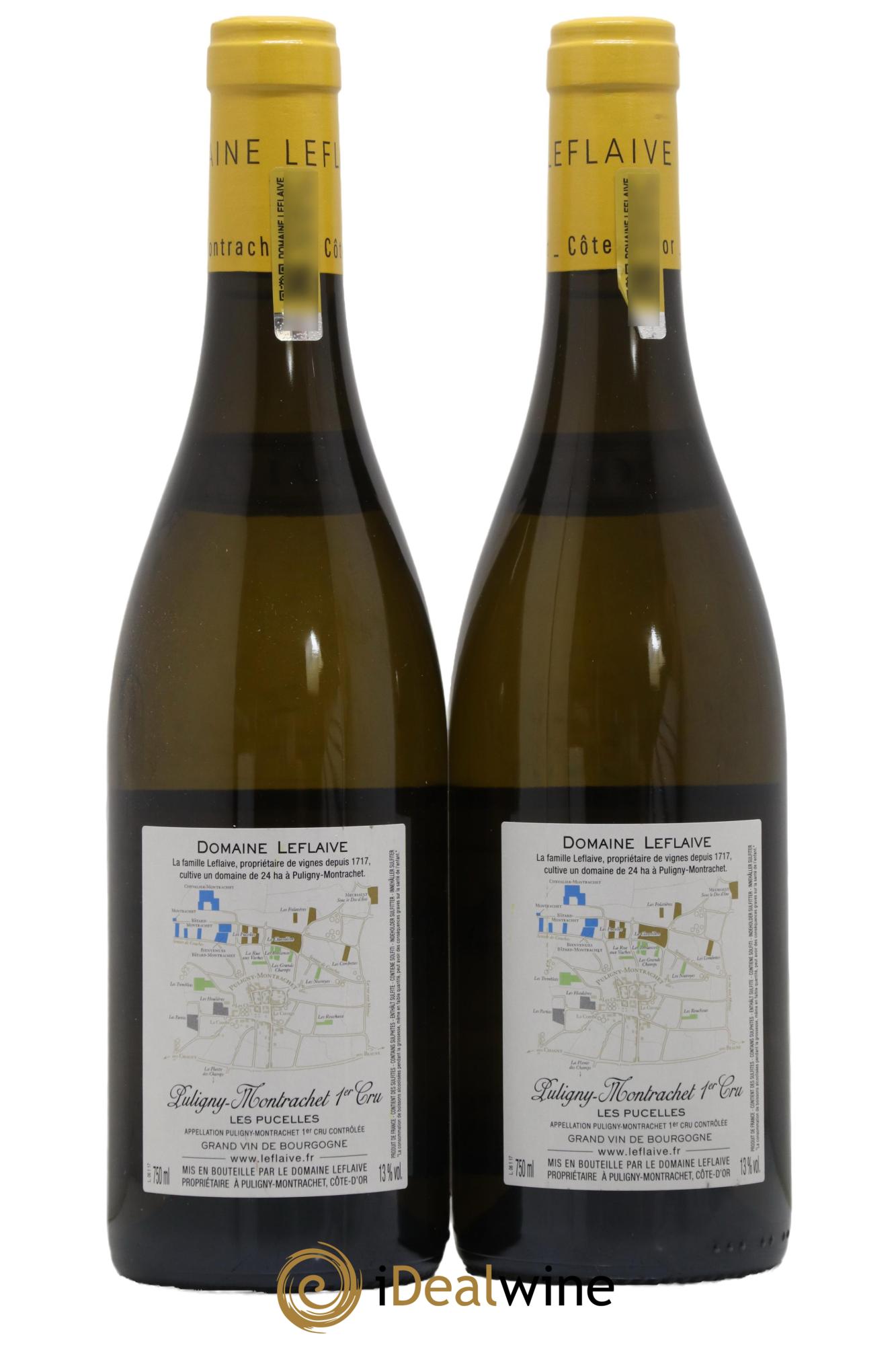 Puligny-Montrachet 1er Cru Les Pucelles Leflaive (Domaine) 2017 - Posten von 2 Flaschen - 1