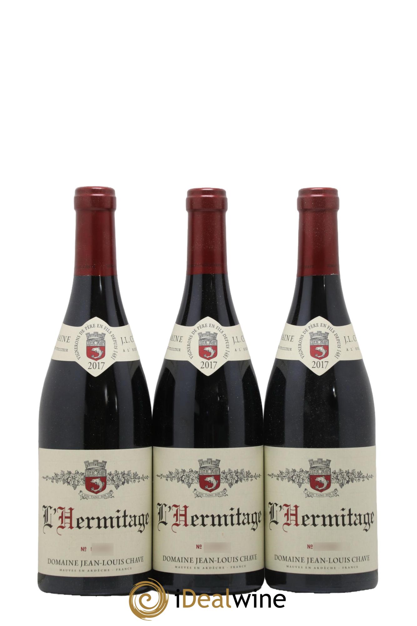 Hermitage Jean-Louis Chave 2017 - Posten von 6 Flaschen - 3