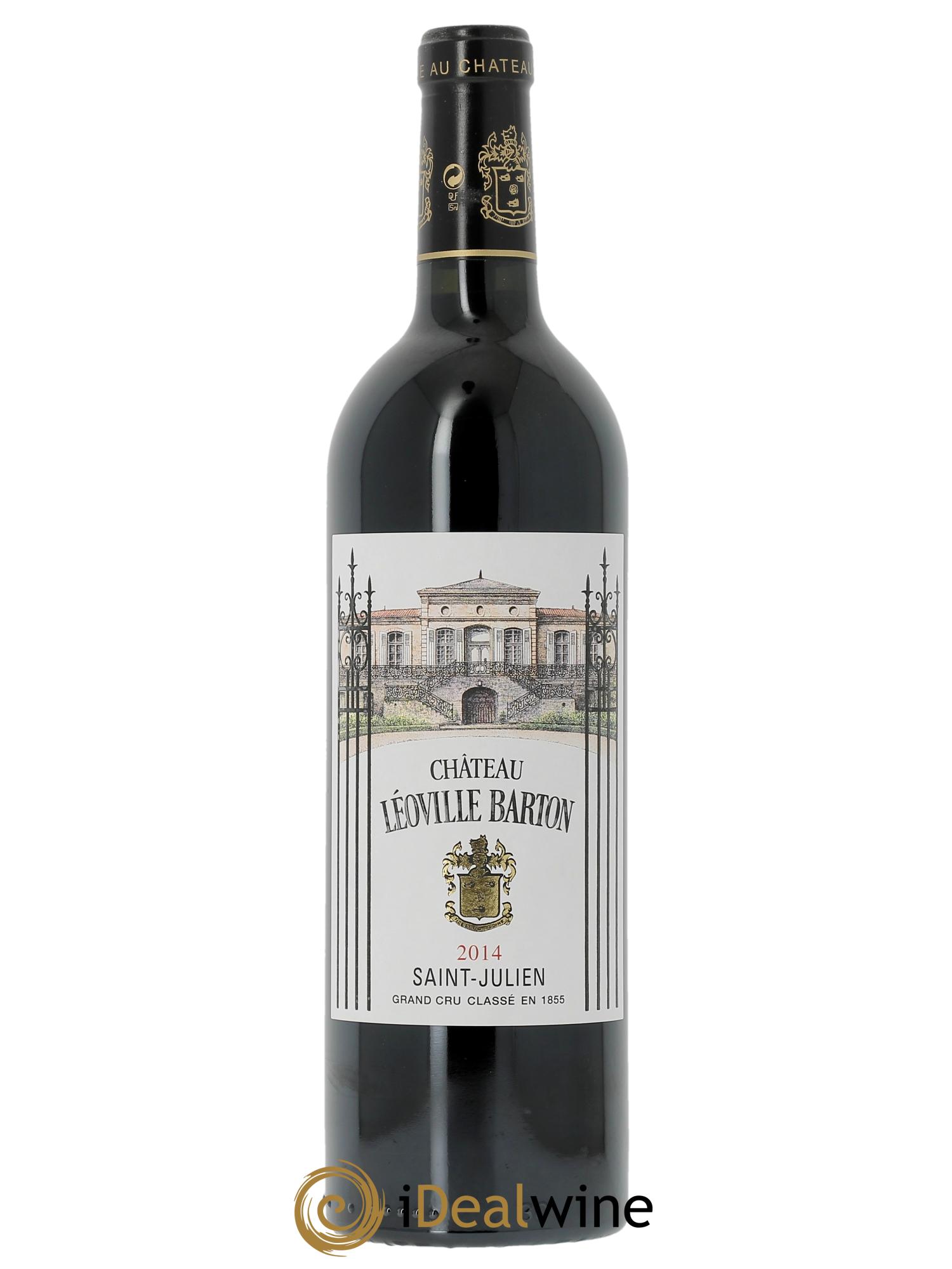 Château Léoville Barton 2ème Grand Cru Classé (Cassetta in legno a partire da  3 bts) 2014 - Lotto di 1 bottiglia - 0