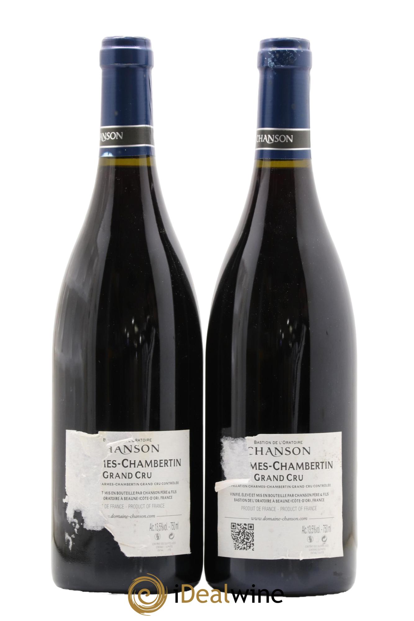 Charmes-Chambertin Grand Cru Chanson 2010 - Lotto di 2 bottiglie - 1