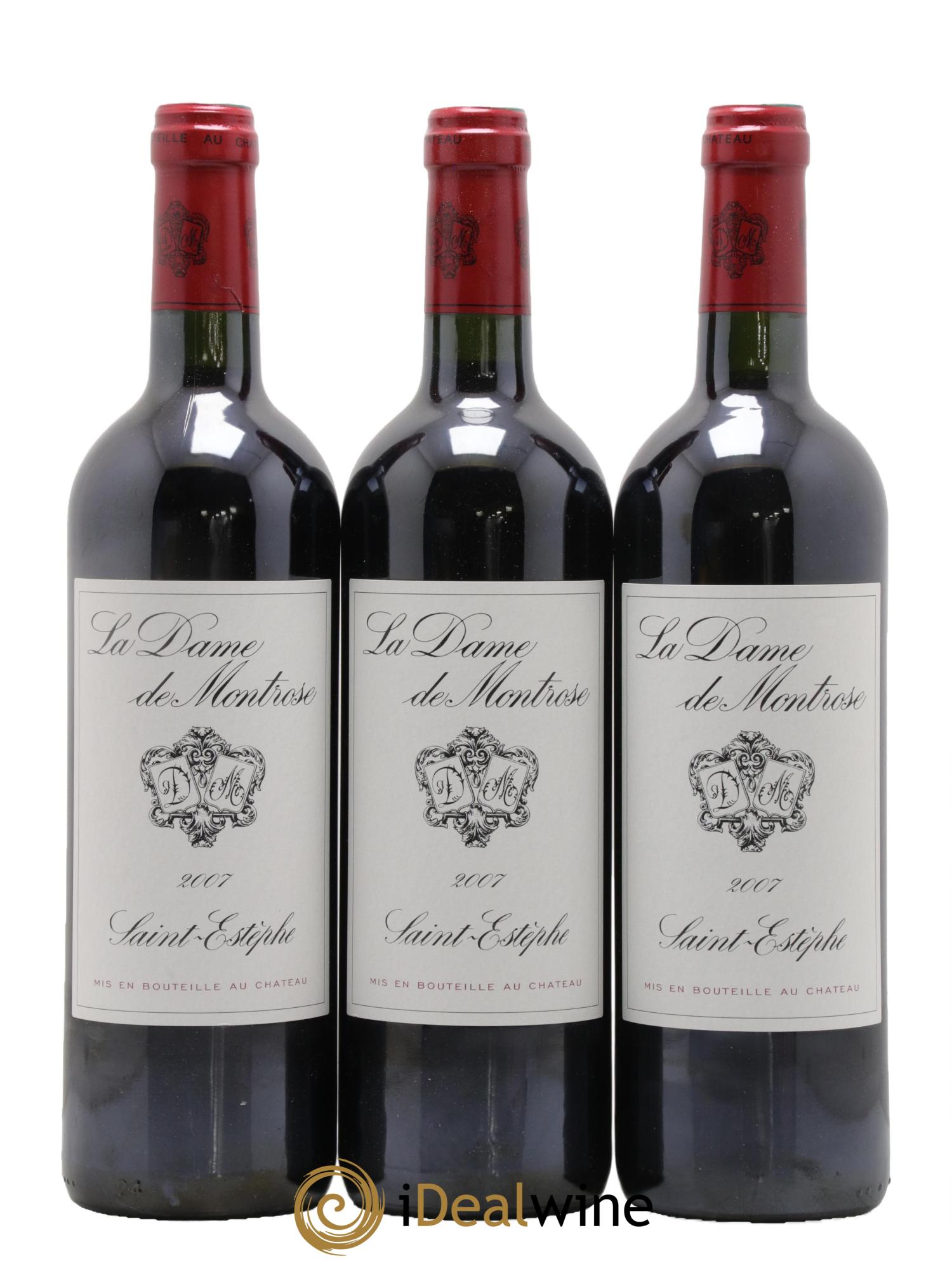 La Dame de Montrose Second Vin 2007 - Lot de 6 bouteilles - 1