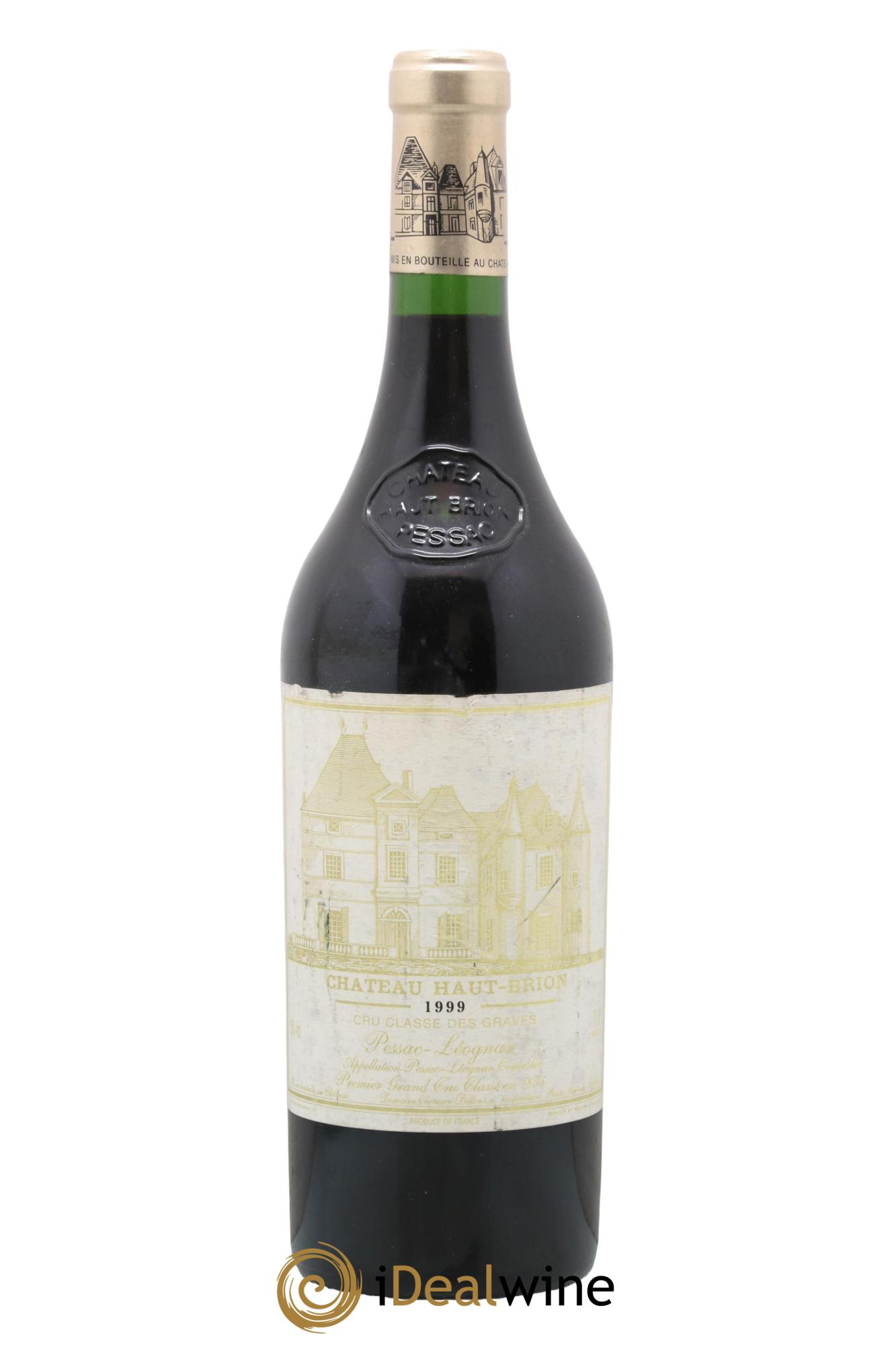 Château Haut Brion 1er Grand Cru Classé 1999 - Posten von 1 Flasche - 0